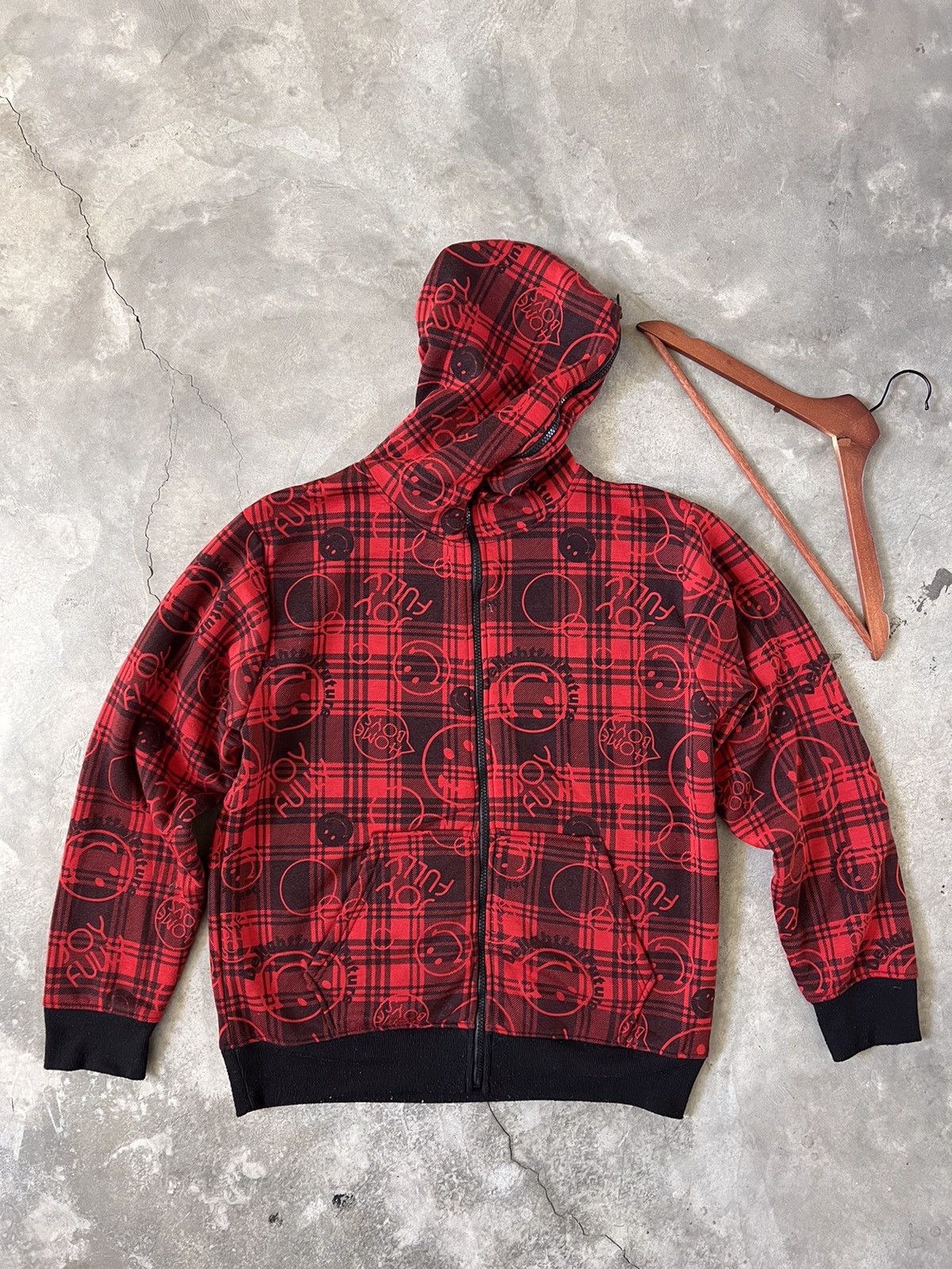 Japanese Brand Fullprint Art Zip Up Hoodie Size US L / EU 52-54 / 3 - 2 Thumbnail