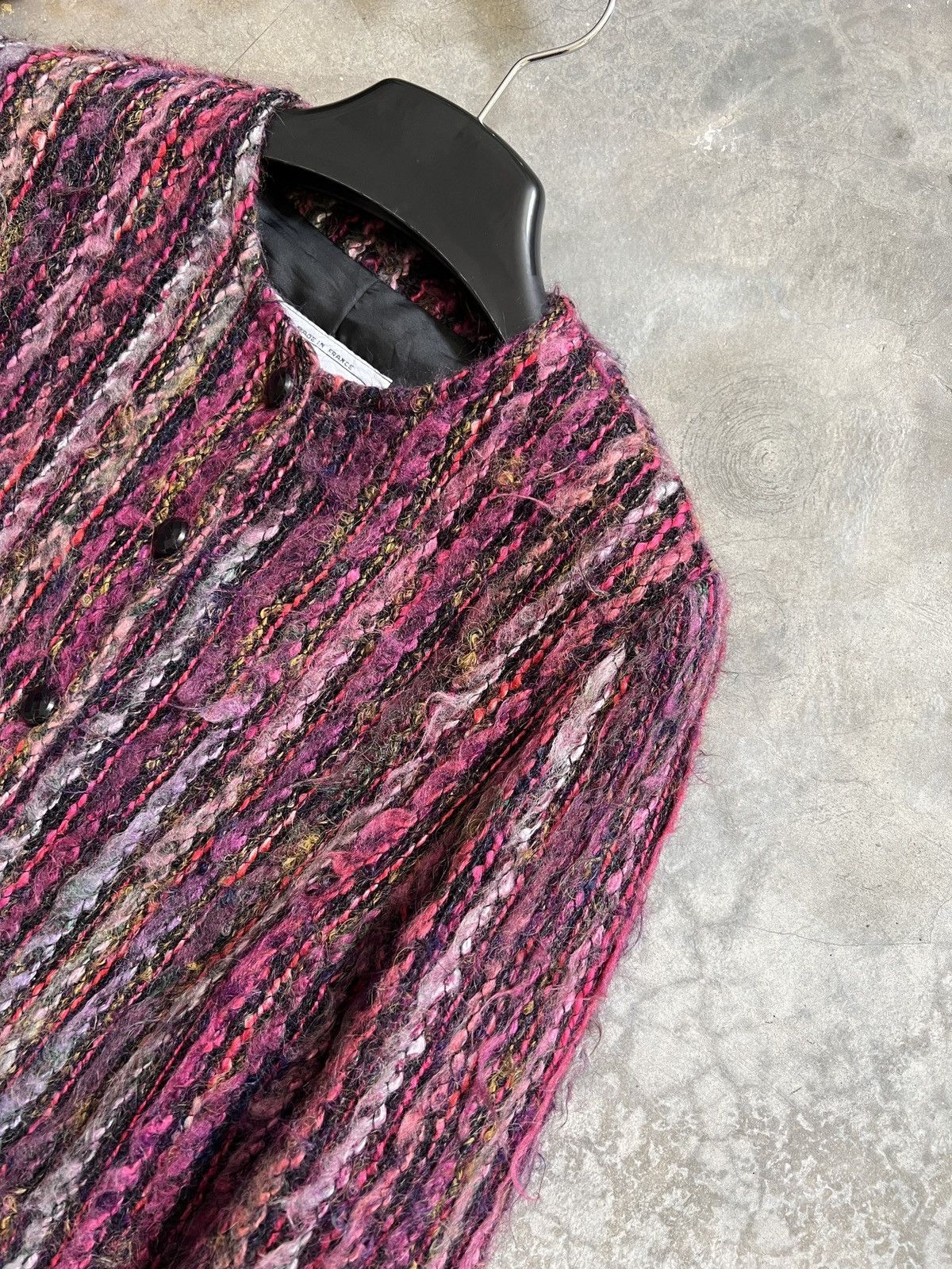 Other × Vintage Steals 💫 Wool Mohair Quilted Paris Cardigan Size US S / EU 44-46 / 1 - 10 Thumbnail