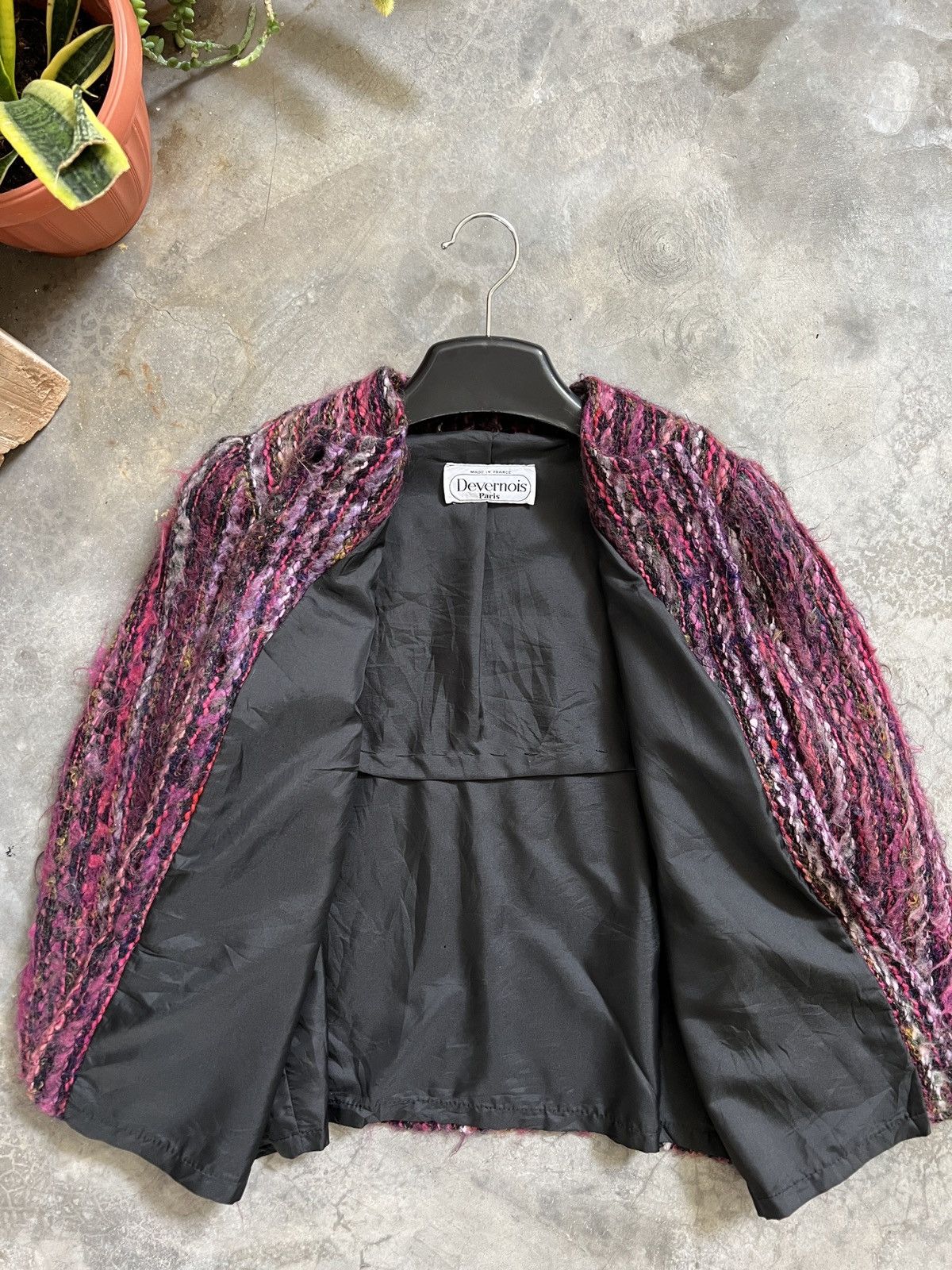 Other × Vintage Steals 💫 Wool Mohair Quilted Paris Cardigan Size US S / EU 44-46 / 1 - 13 Thumbnail