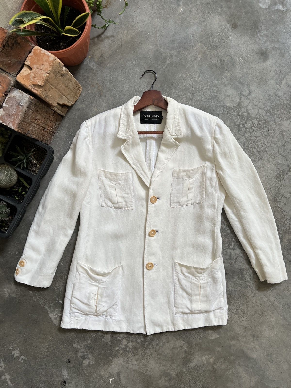 RRL Ralph Lauren × Ralph Lauren × Vintage Ralph 🔥 Ralph Lauren Collection Classics Blezzer Size 52R - 1 Thumbnail