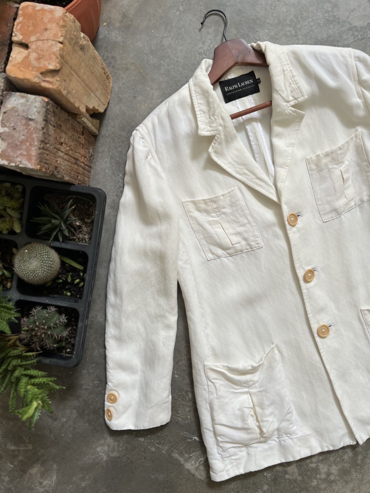 RRL Ralph Lauren × Ralph Lauren × Vintage Ralph 🔥 Ralph Lauren Collection Classics Blezzer Size 52R - 6 Thumbnail
