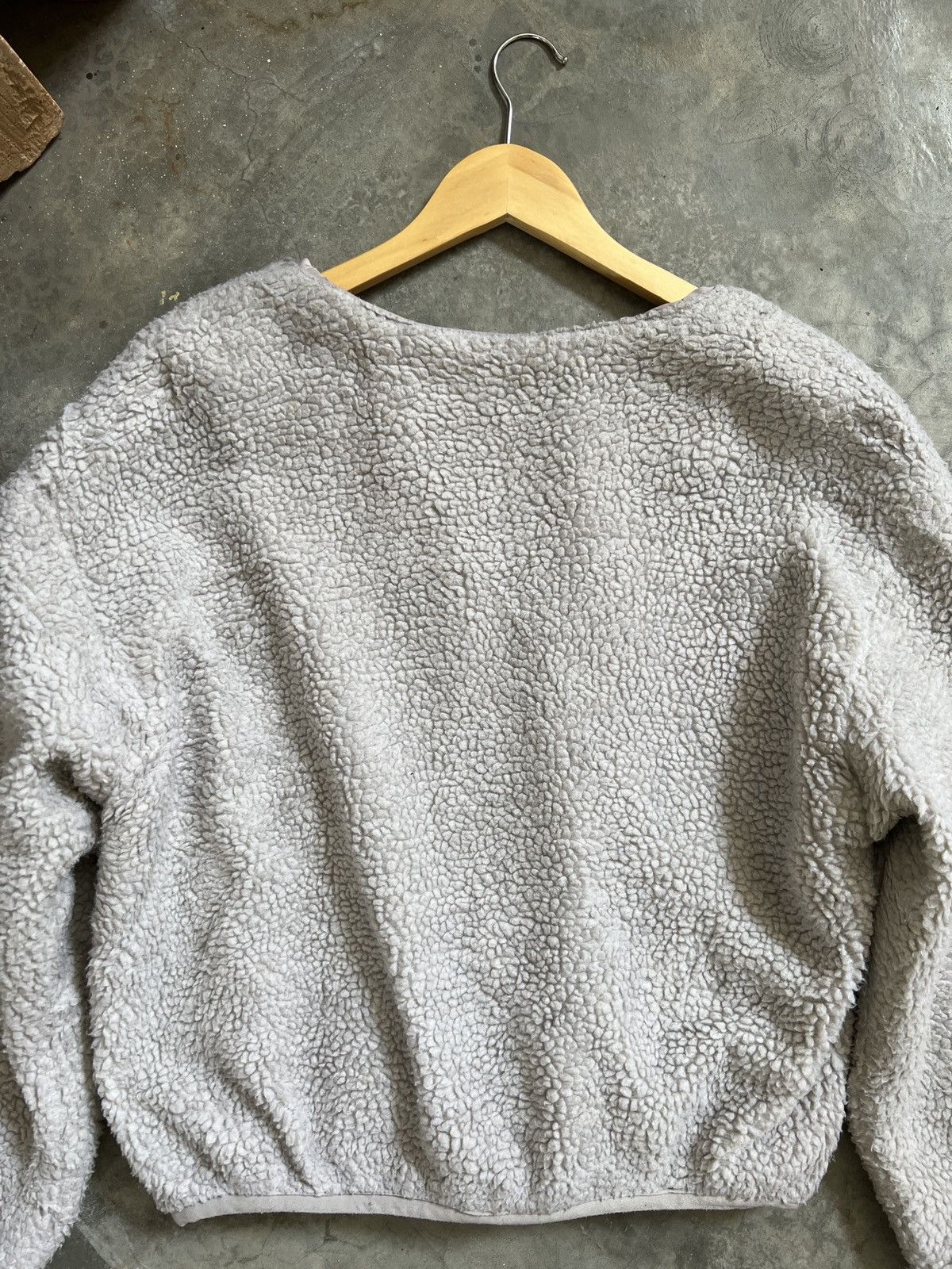 Vintage Vintage 🖤 Deep Pile Sherpa Riversible Cardigan Size US M / EU 48-50 / 2 - 9 Thumbnail