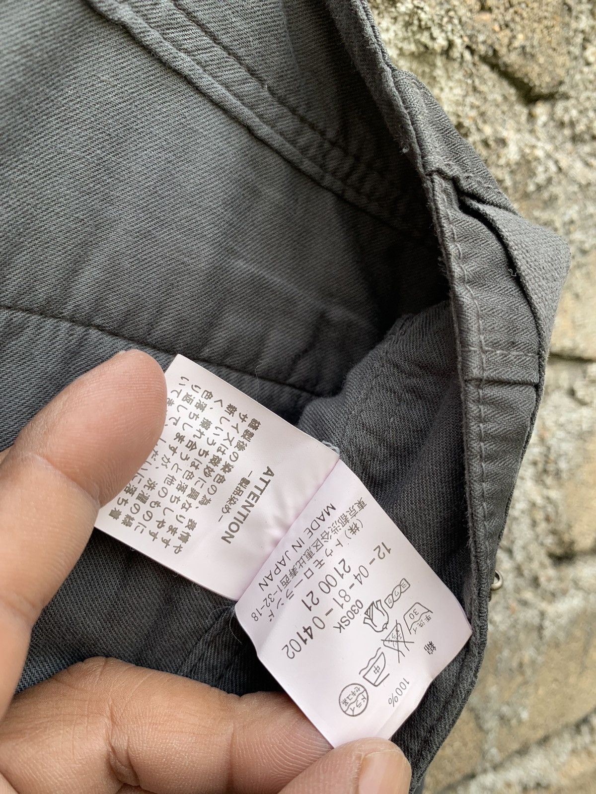 Japanese Brand Cargo Pants Single Pocket by Tommorowland Co.ltd Size US 29 - 18 Thumbnail