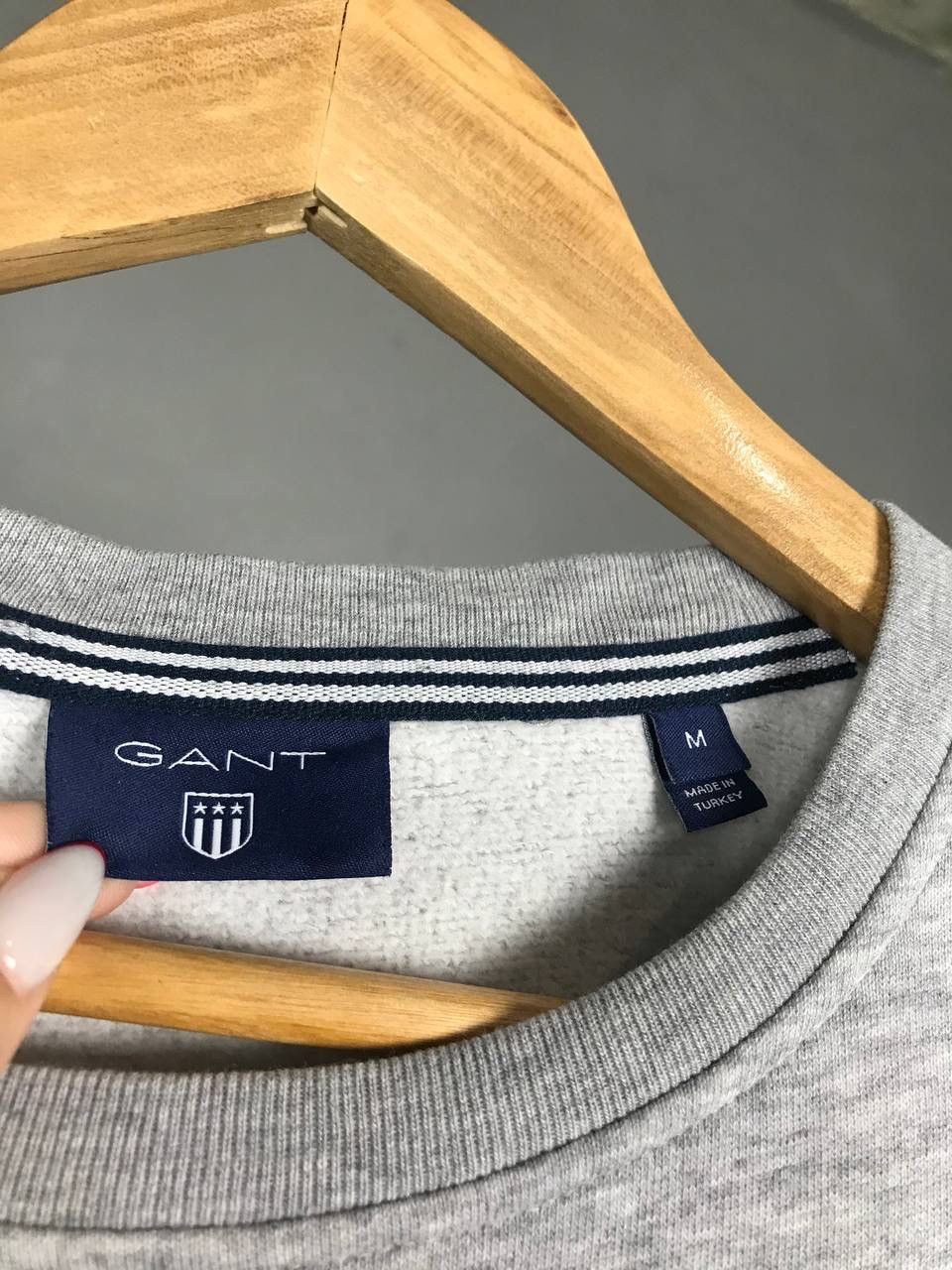 Gant Gant streetwear luxury center logo sweatshirt Size US M / EU 48-50 / 2 - 4 Thumbnail