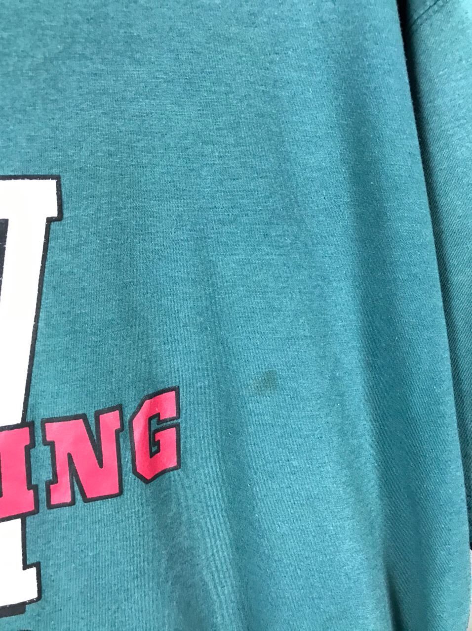 Adidas Adidas vintage turquoise tee Size US XL / EU 56 / 4 - 6 Thumbnail