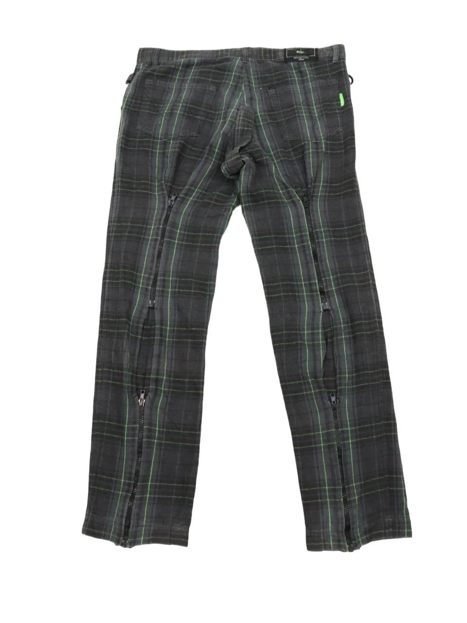 Neighborhood 01 Punk/ Goth Zipper Seditionaries Plaid Pant