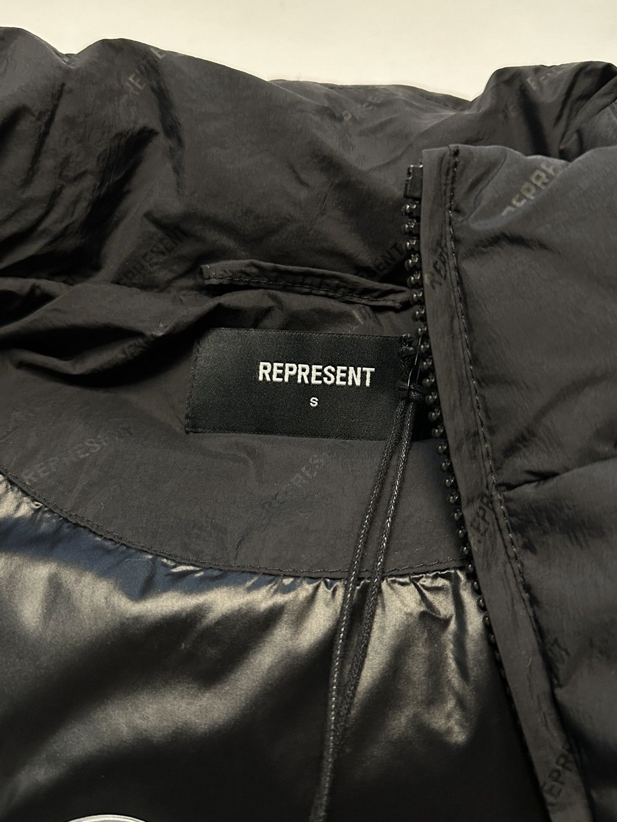 Represent Clo. Represent Black Puffer Gilet Size US S / EU 44-46 / 1 - 9 Thumbnail