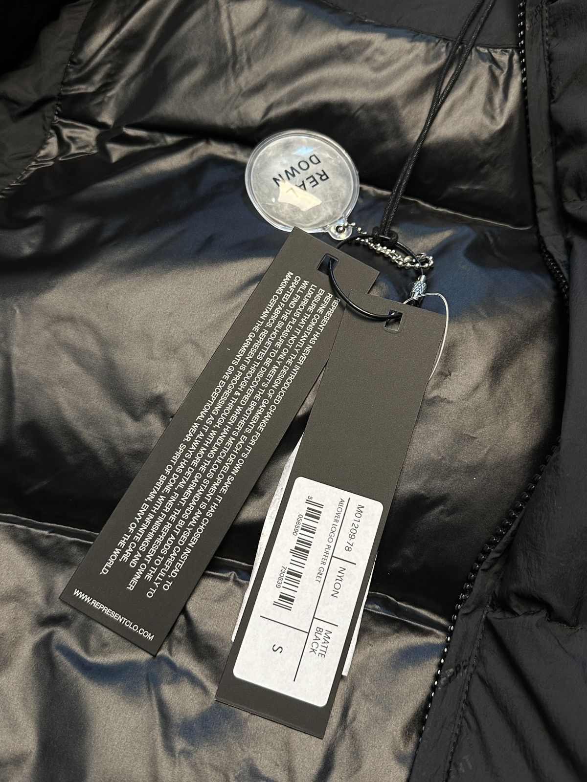 Represent Clo. Represent Black Puffer Gilet Size US S / EU 44-46 / 1 - 8 Thumbnail