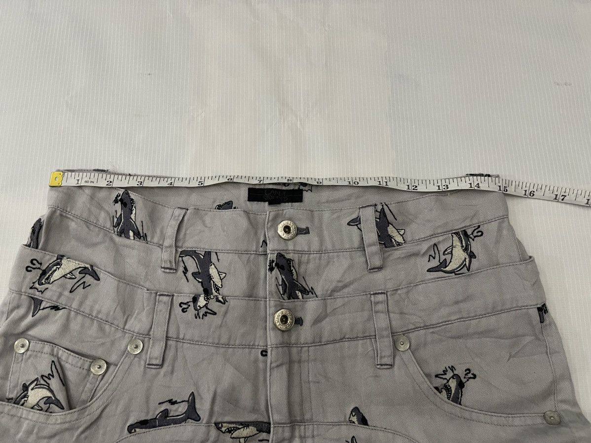 Japanese Brand Candy Stripper Shark Motive Pants Size US 30 / EU 46 - 6 Thumbnail