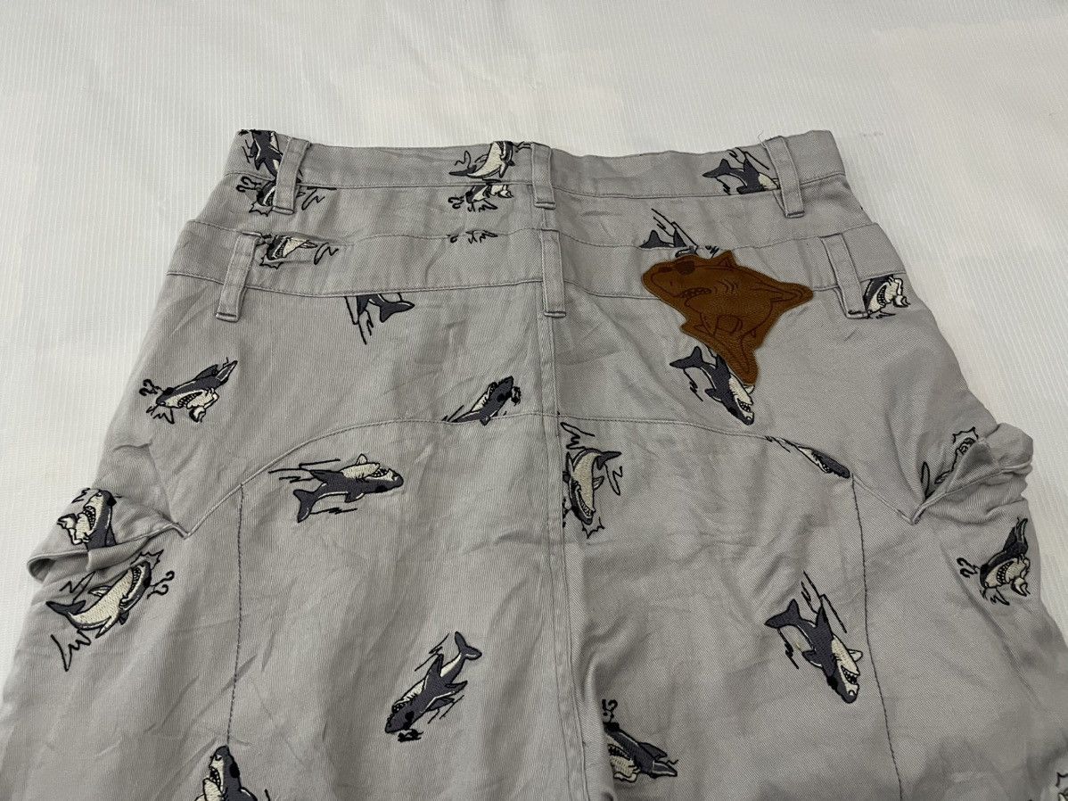 Japanese Brand Candy Stripper Shark Motive Pants Size US 30 / EU 46 - 13 Thumbnail