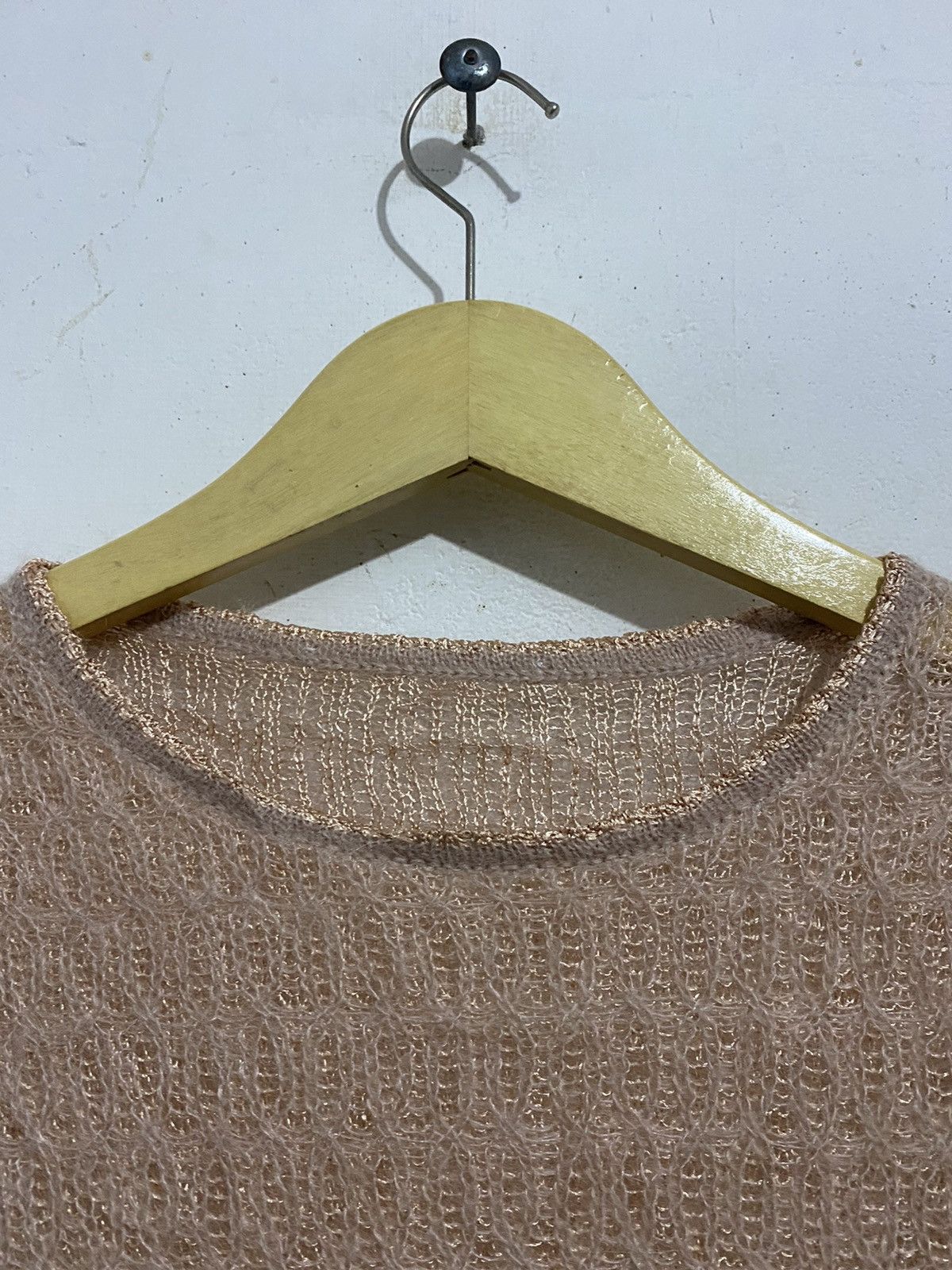 20471120 × Issey Miyake × Japanese Brand 🖤BLACFRIDAY🖤Italy Designer Mohair Knitsweatshirt Issey Size US M / EU 48-50 / 2 - 3 Thumbnail