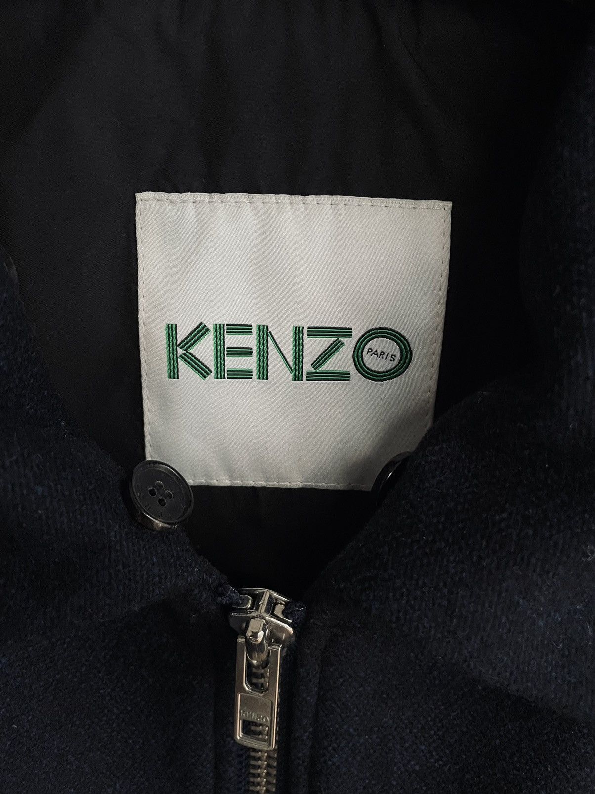 Kenzo Kenzo Wool Aviator Jacket AW19 Size US XS / EU 42 / 0 - 4 Thumbnail