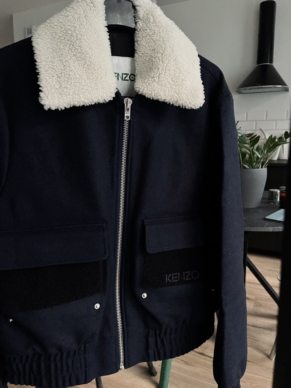 Kenzo Kenzo Wool Aviator Jacket AW19 Size US XS / EU 42 / 0 - 2 Thumbnail