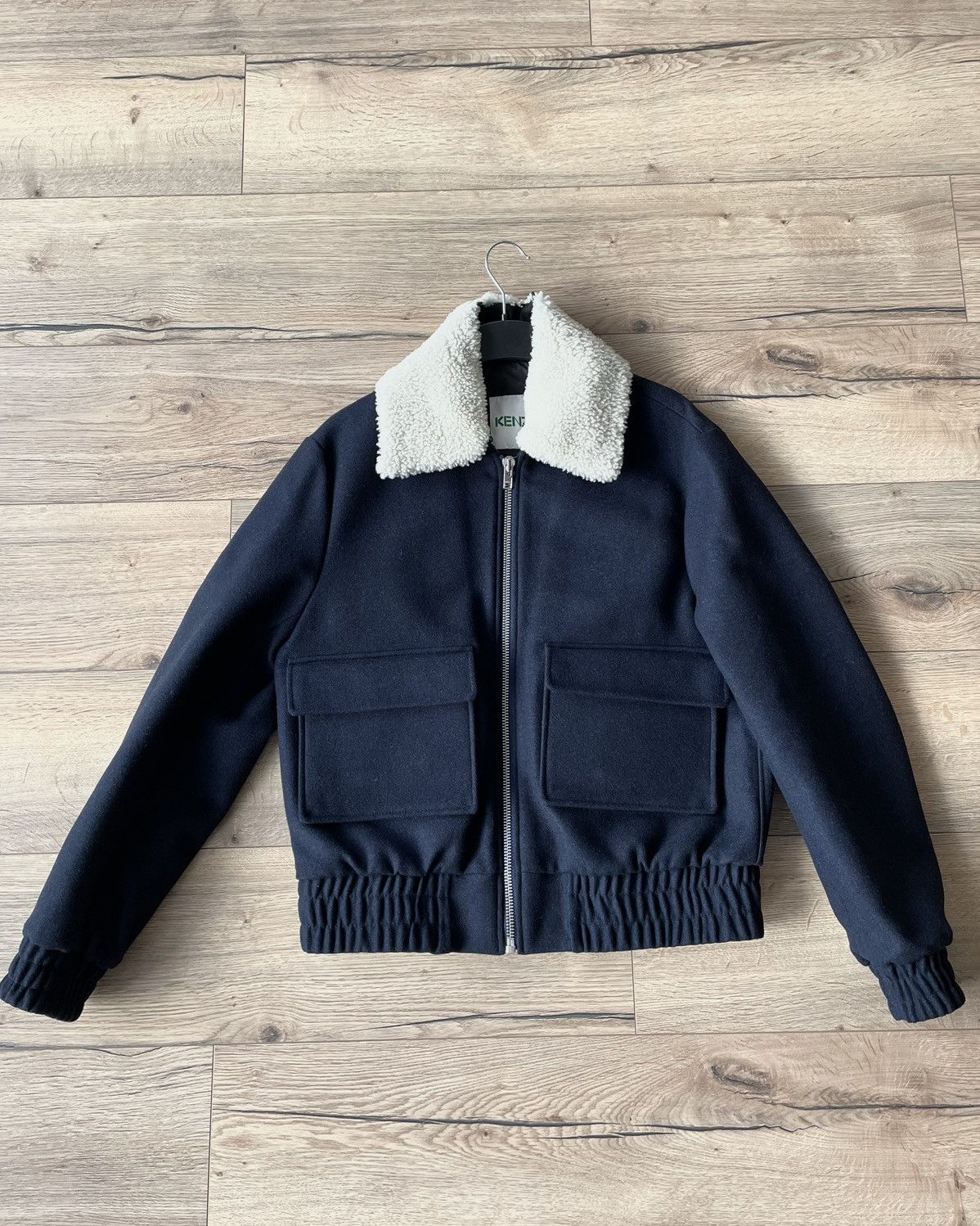 Kenzo Kenzo Wool Aviator Jacket AW19 Size US XS / EU 42 / 0 - 11 Thumbnail