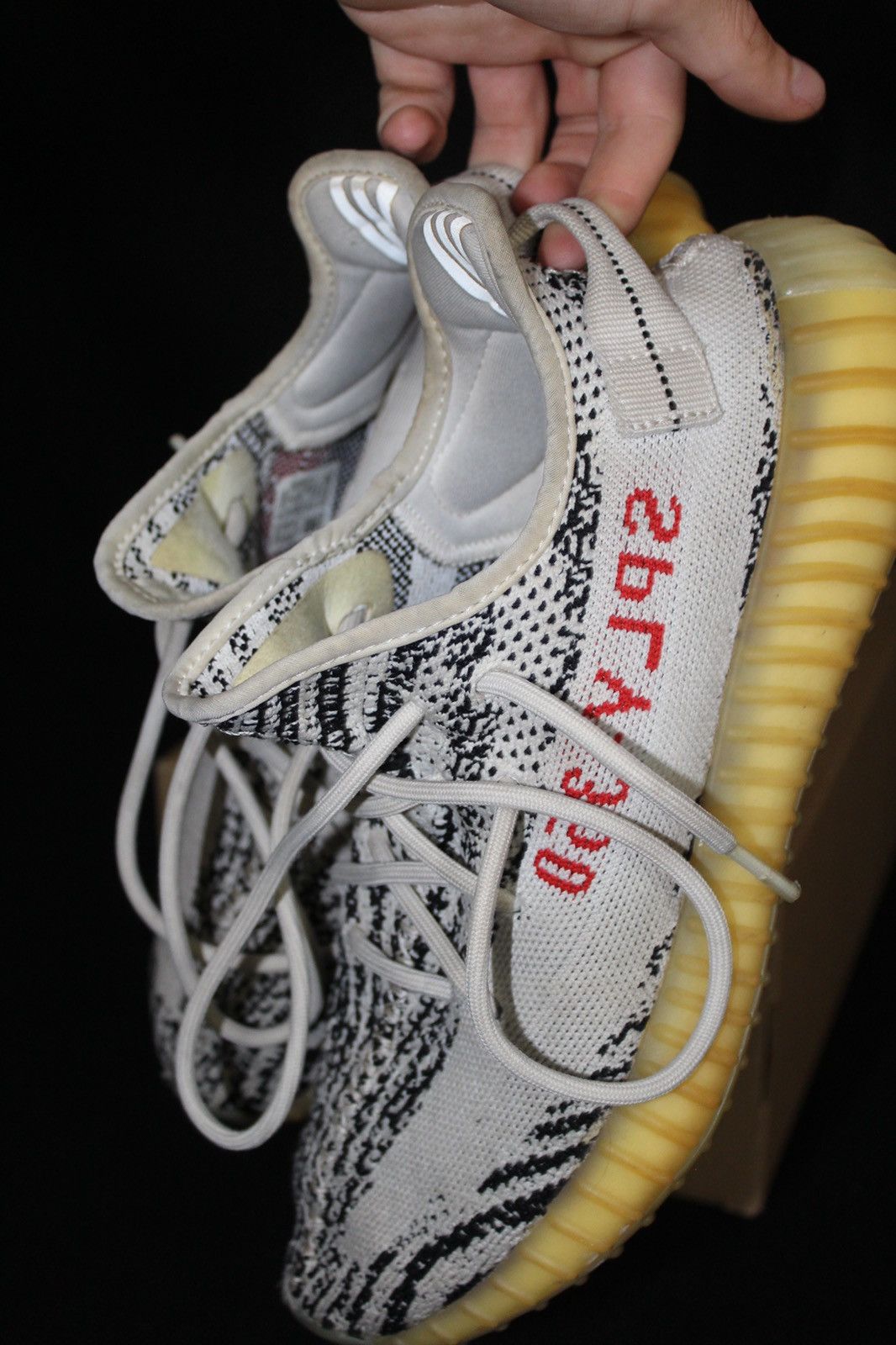 Adidas × Kanye West 2017 Yeezy Zebra Size US 8.5 / EU 41-42 - 4 Thumbnail