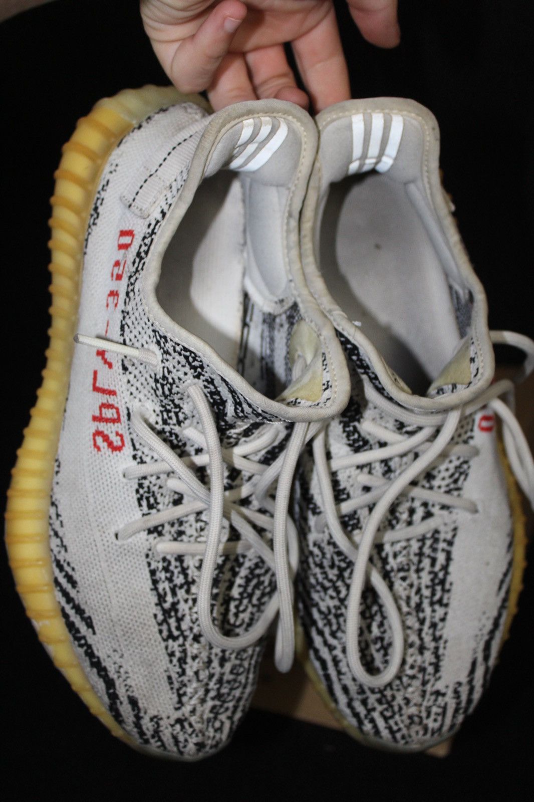 Adidas × Kanye West 2017 Yeezy Zebra Size US 8.5 / EU 41-42 - 3 Thumbnail