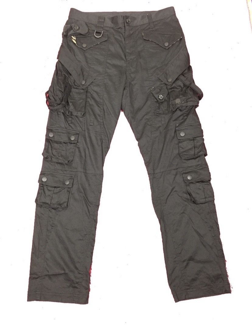 image of Mastermind Japan x Roen By Hiromu Takahara Bondage Tactical Cargo Pants S044 in Black (Size 33)
