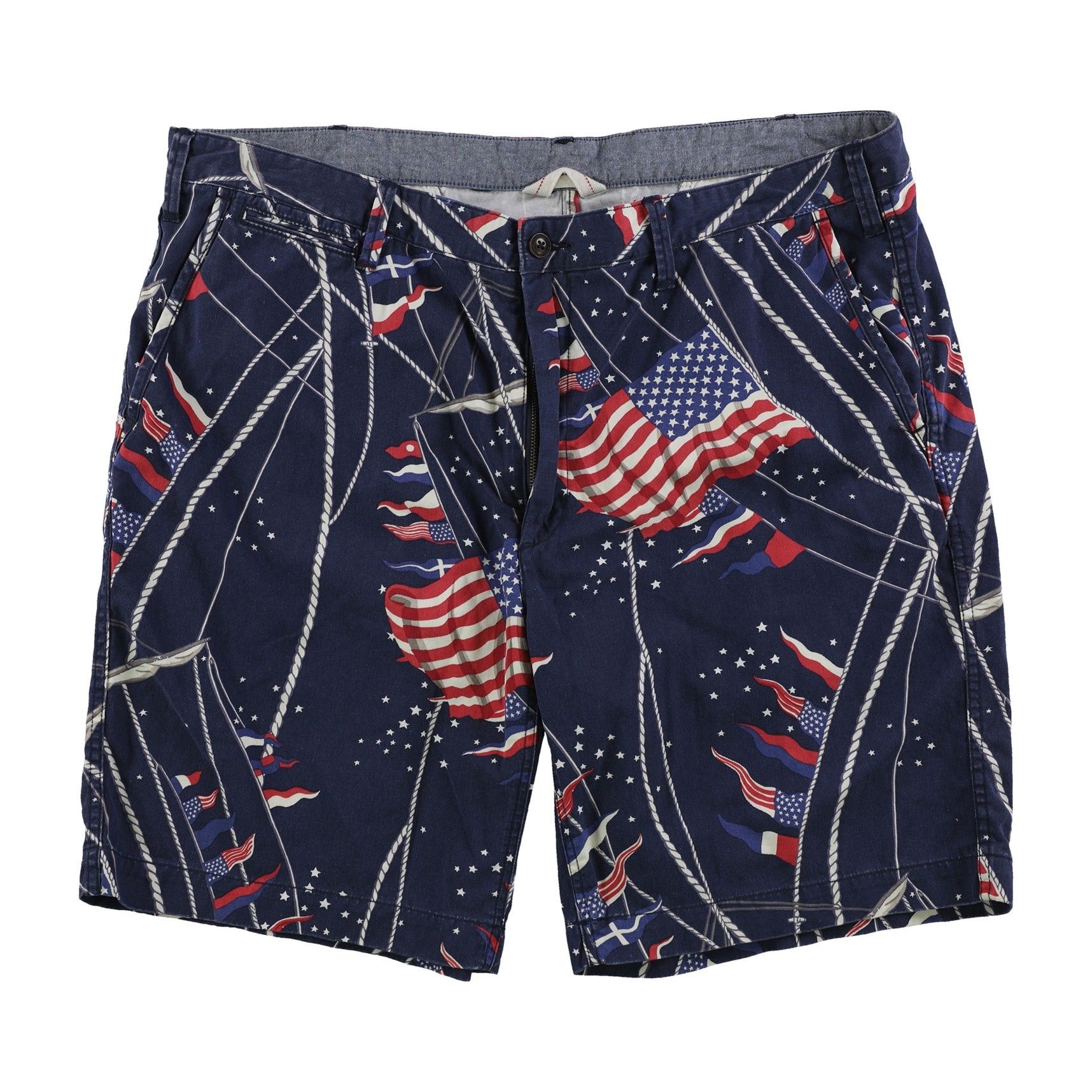 Polo Ralph Lauren Polo Ralph Lauren AMERICANA USA Flag Shorts Size US 30 / EU 46 - 1 Thumbnail