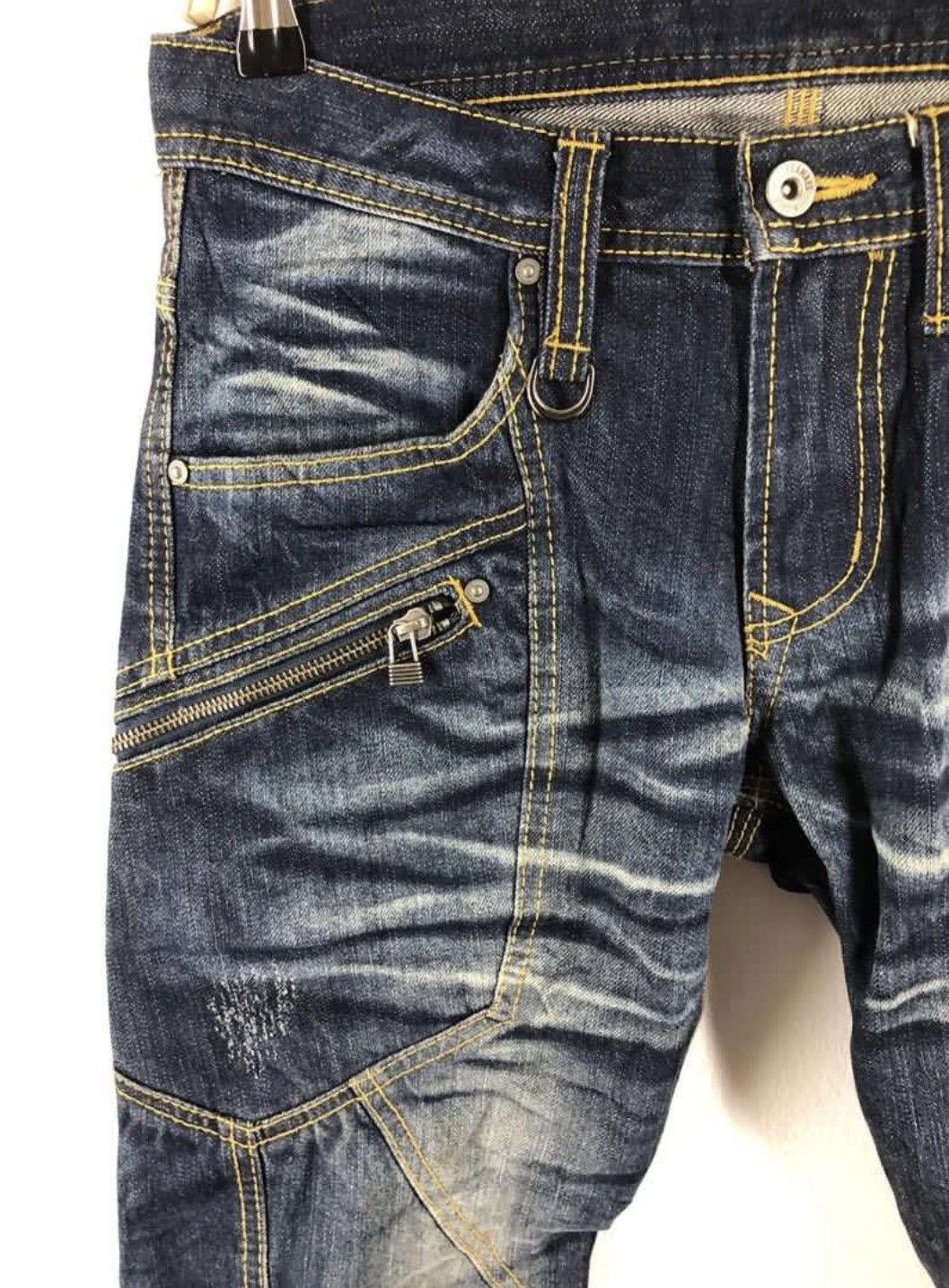 Hysteric Glamour × Japanese Brand Hideaways Jeans inspired By Hysteric Glamour Size US 32 / EU 48 - 4 Thumbnail