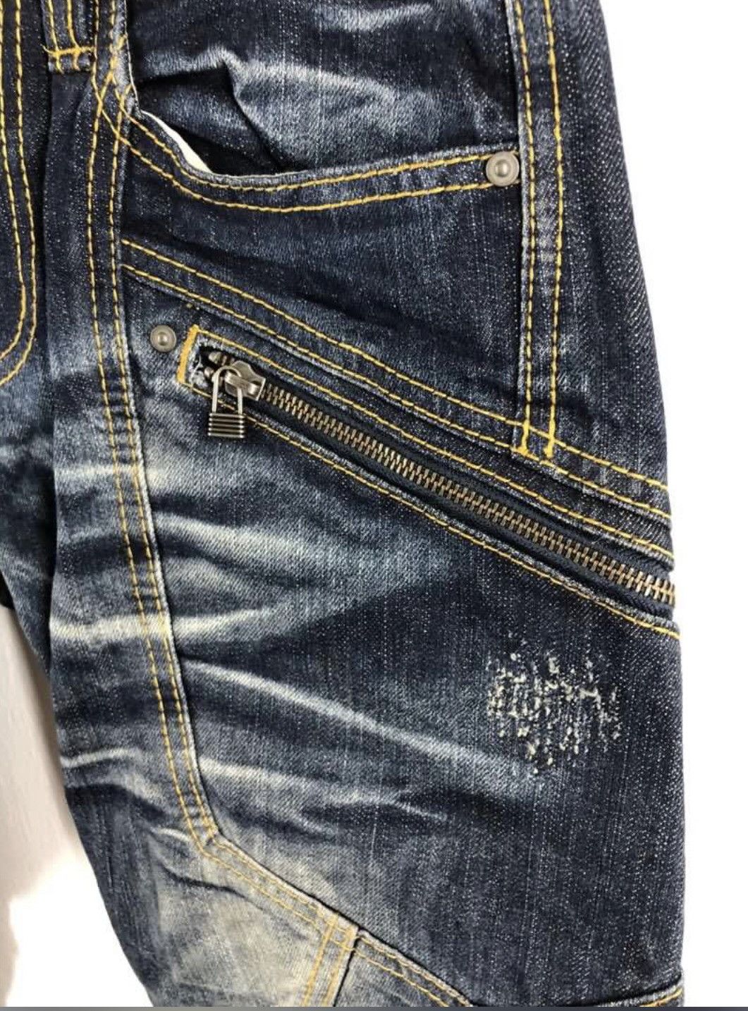 Hysteric Glamour × Japanese Brand Hideaways Jeans inspired By Hysteric Glamour Size US 32 / EU 48 - 3 Thumbnail