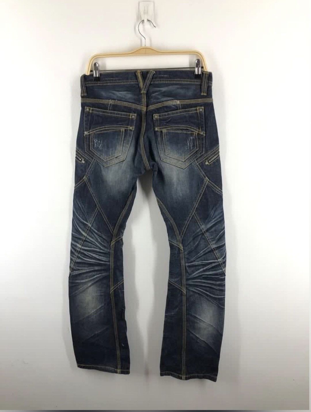 Hysteric Glamour × Japanese Brand Hideaways Jeans inspired By Hysteric Glamour Size US 32 / EU 48 - 2 Thumbnail