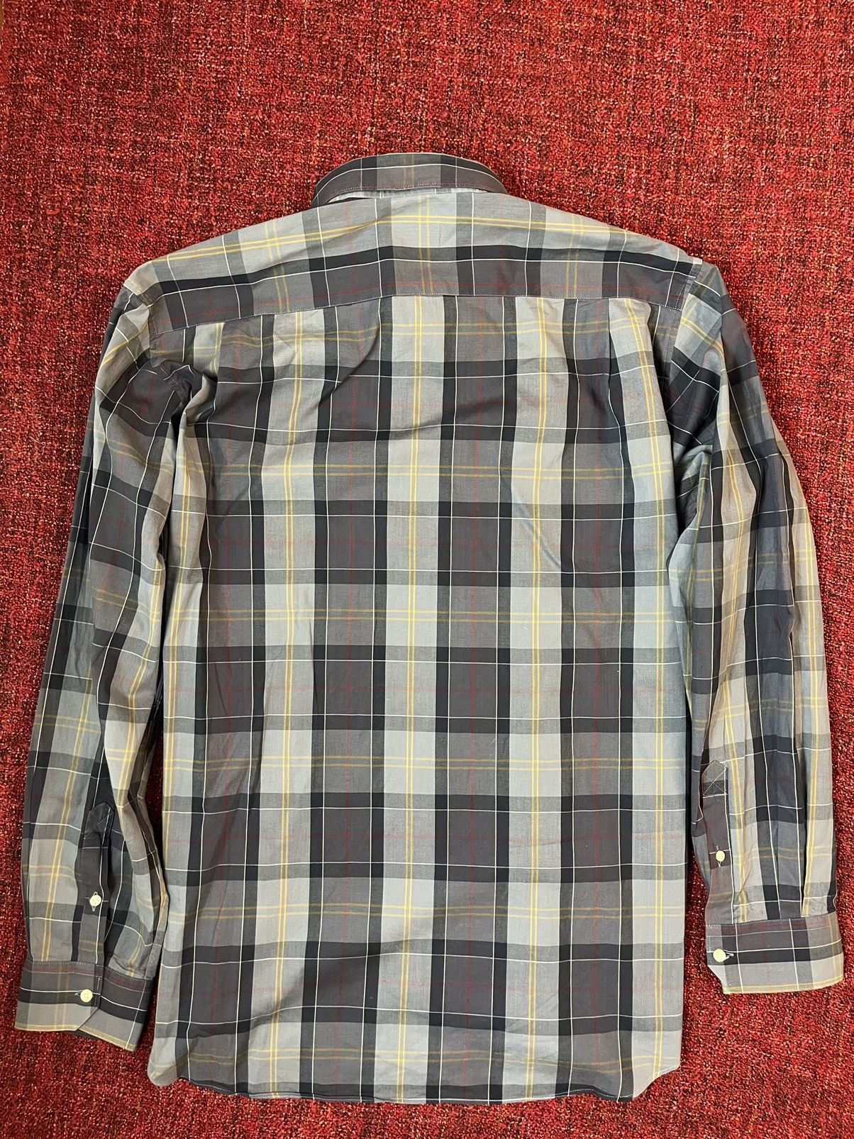 Barbour × Designer × Vintage Barbour vintage grey tartan shirt Size US L / EU 52-54 / 3 - 4 Thumbnail