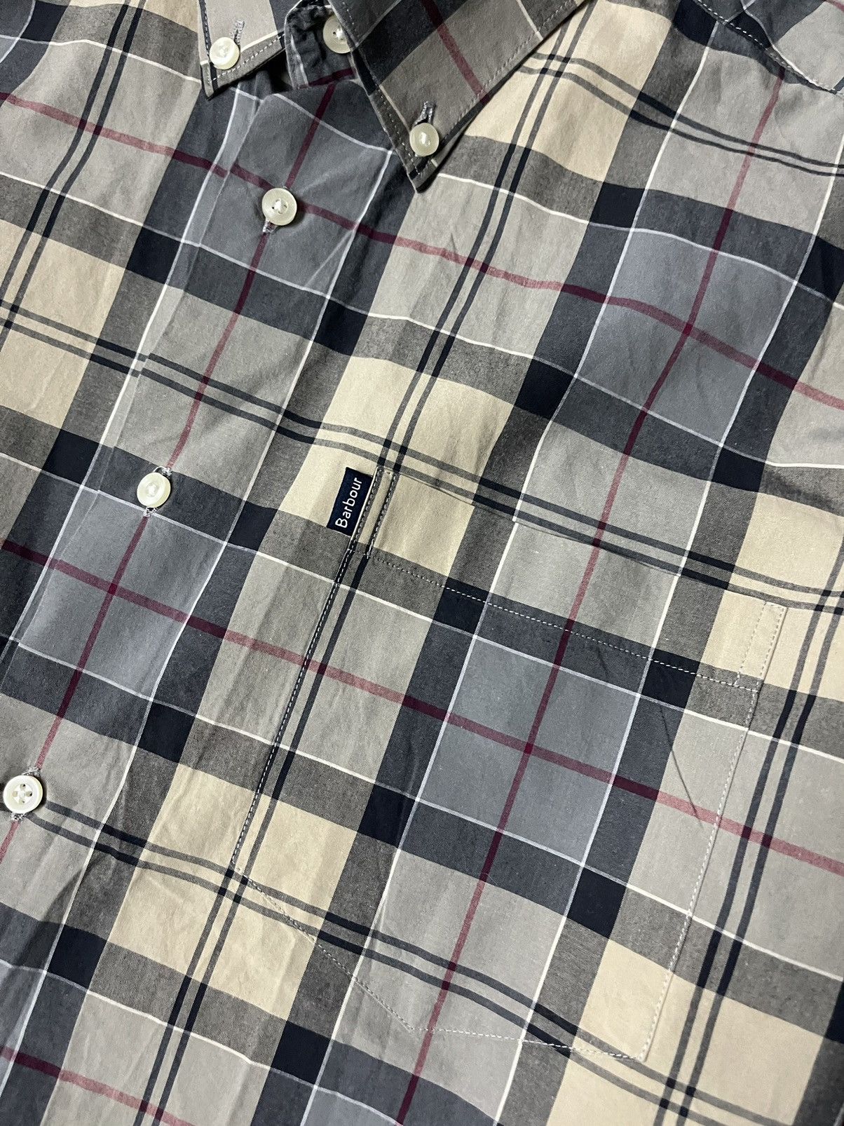 Barbour × Designer × Vintage Barbour vintage 00s tartan shirt Size US M / EU 48-50 / 2 - 3 Thumbnail
