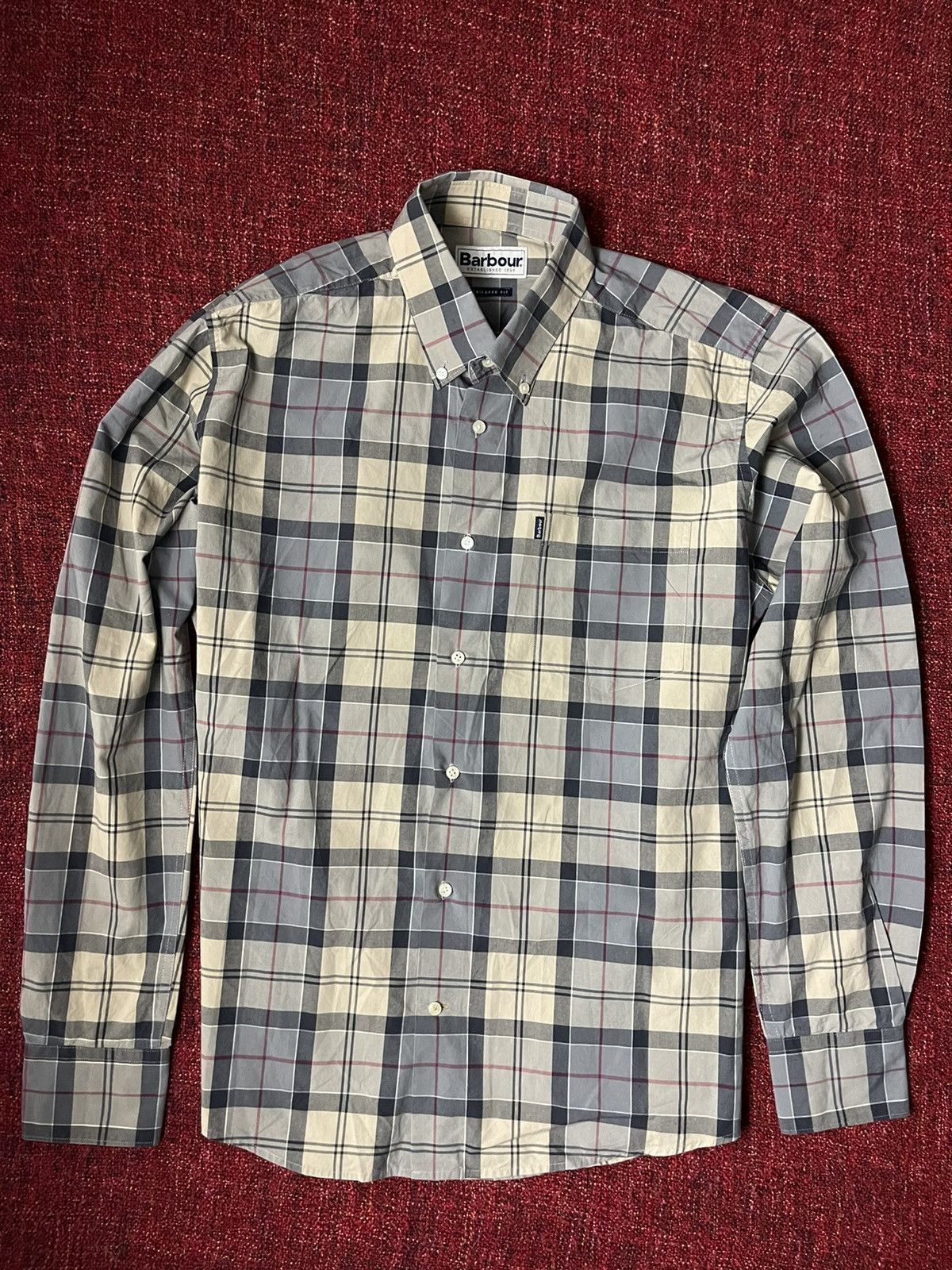 Barbour × Designer × Vintage Barbour vintage 00s tartan shirt Size US M / EU 48-50 / 2 - 1 Thumbnail