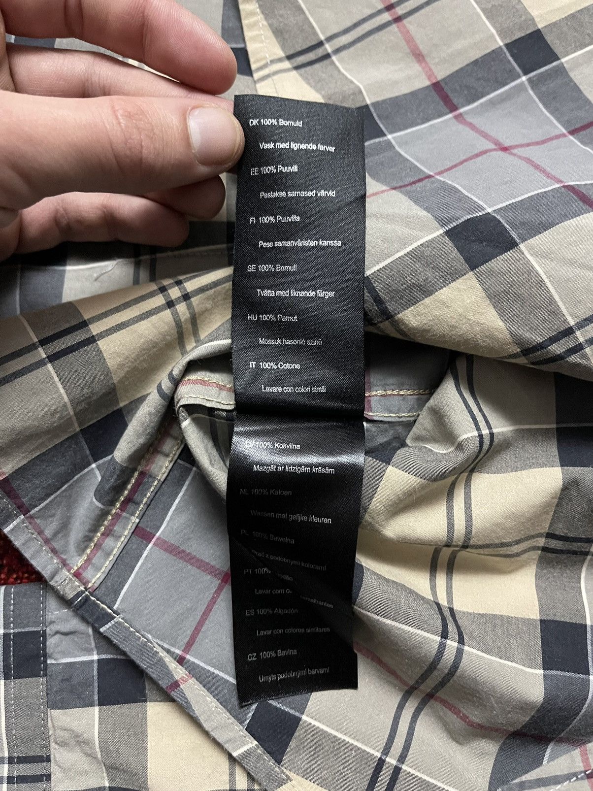 Barbour × Designer × Vintage Barbour vintage 00s tartan shirt Size US M / EU 48-50 / 2 - 8 Thumbnail