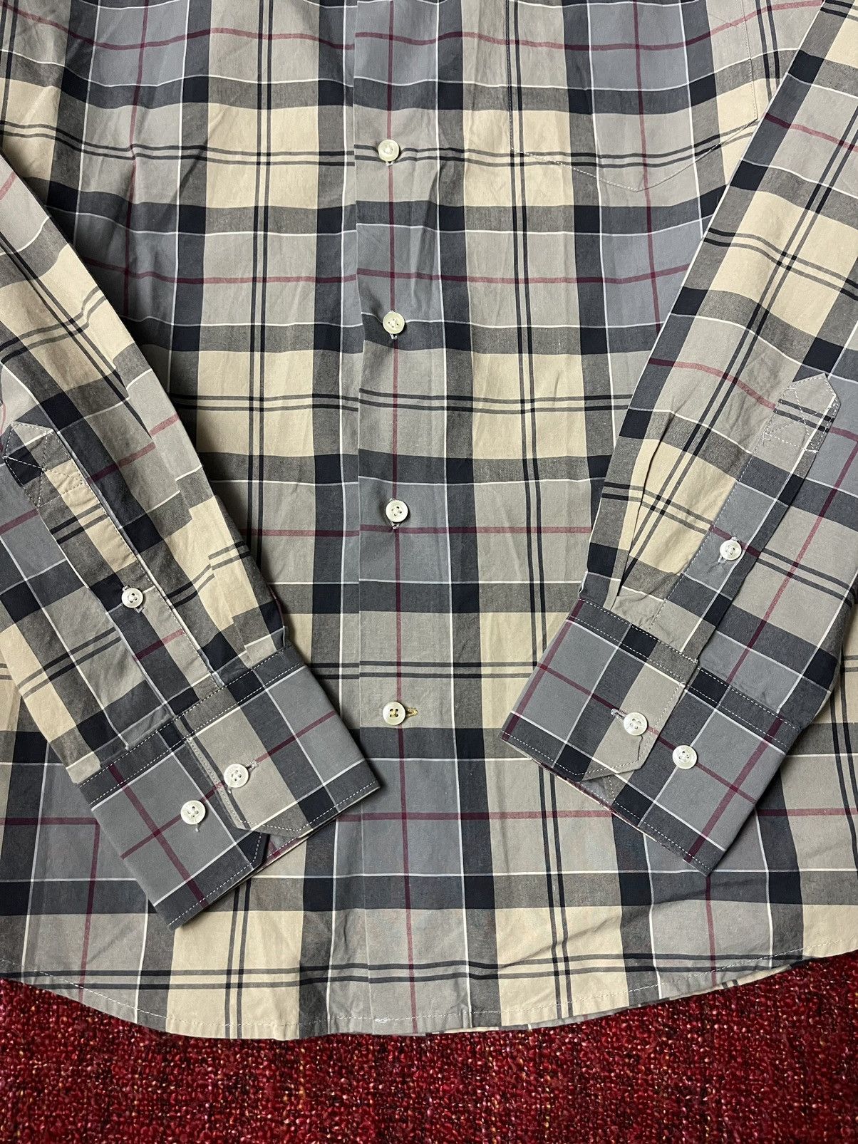 Barbour × Designer × Vintage Barbour vintage 00s tartan shirt Size US M / EU 48-50 / 2 - 2 Thumbnail