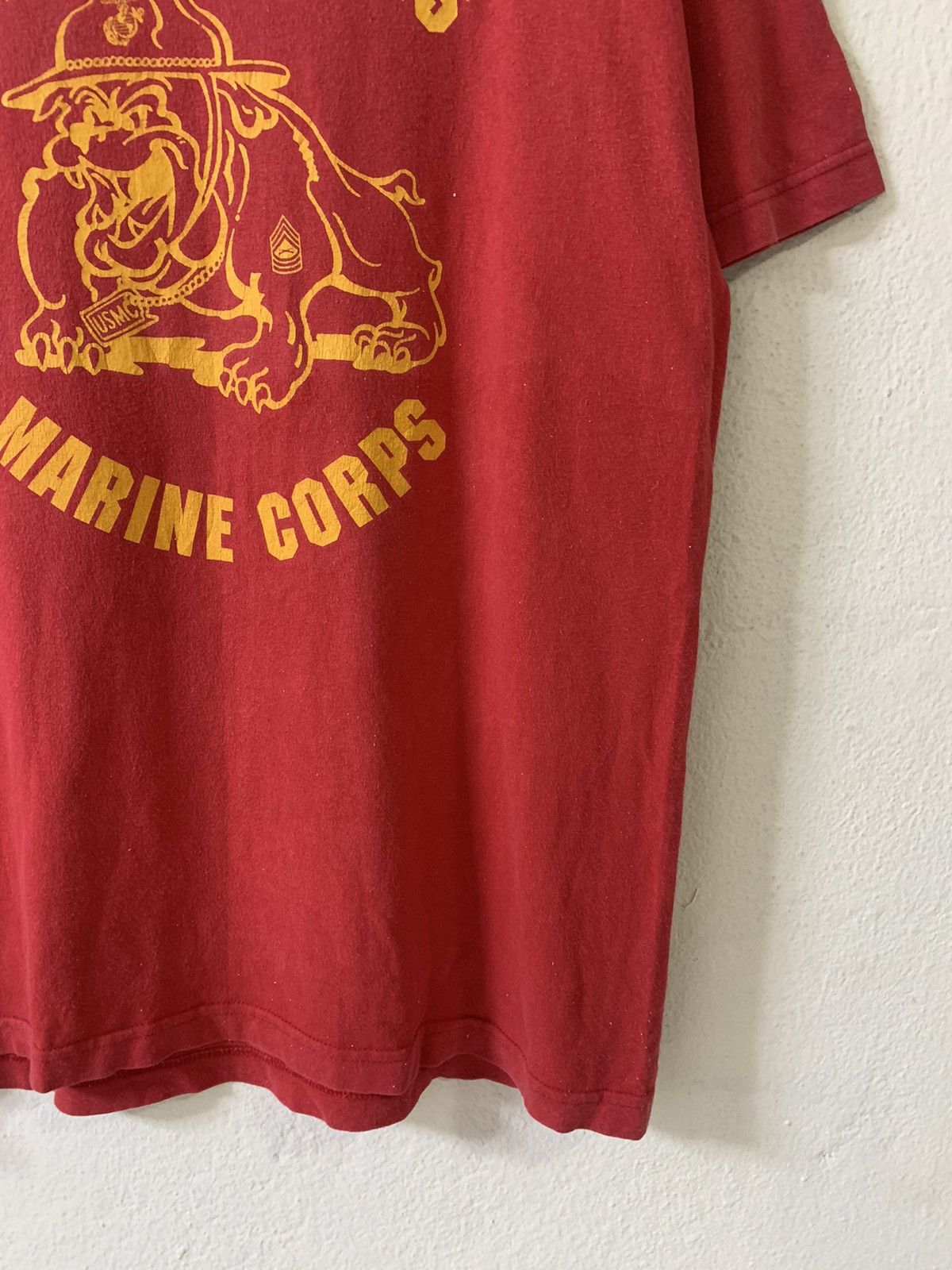 Vintage Vintage USMC United State Marine Corps Tshirt Size US M / EU 48-50 / 2 - 2 Thumbnail