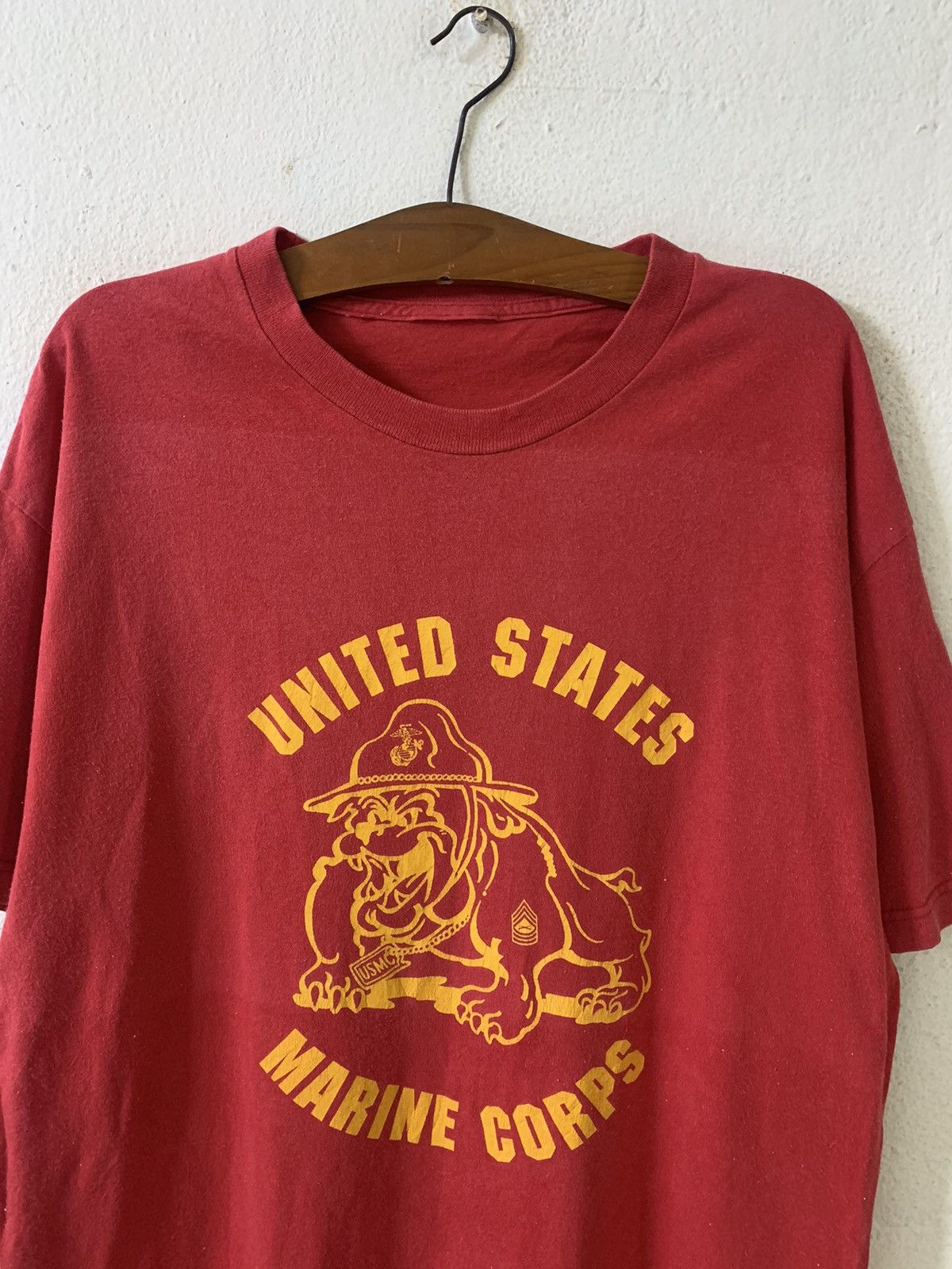 Vintage Vintage USMC United State Marine Corps Tshirt Size US M / EU 48-50 / 2 - 4 Thumbnail