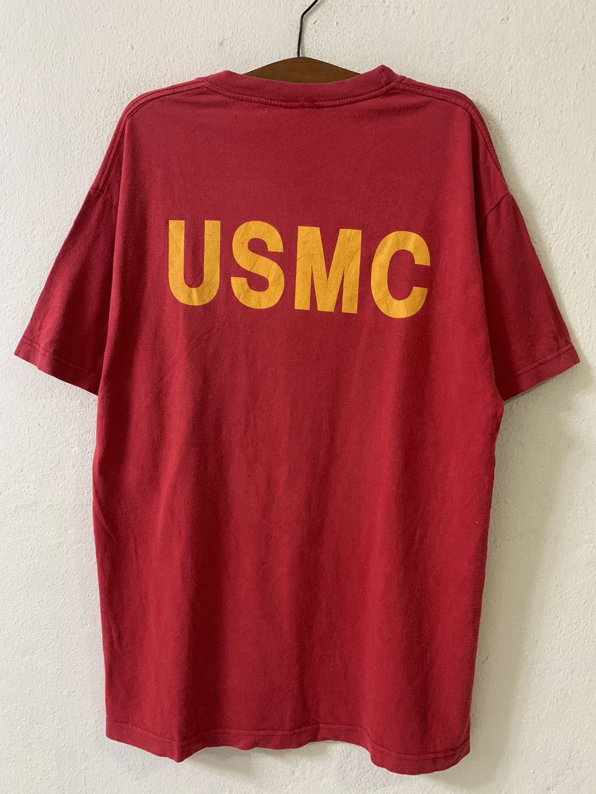 Vintage Vintage USMC United State Marine Corps Tshirt Size US M / EU 48-50 / 2 - 5 Thumbnail
