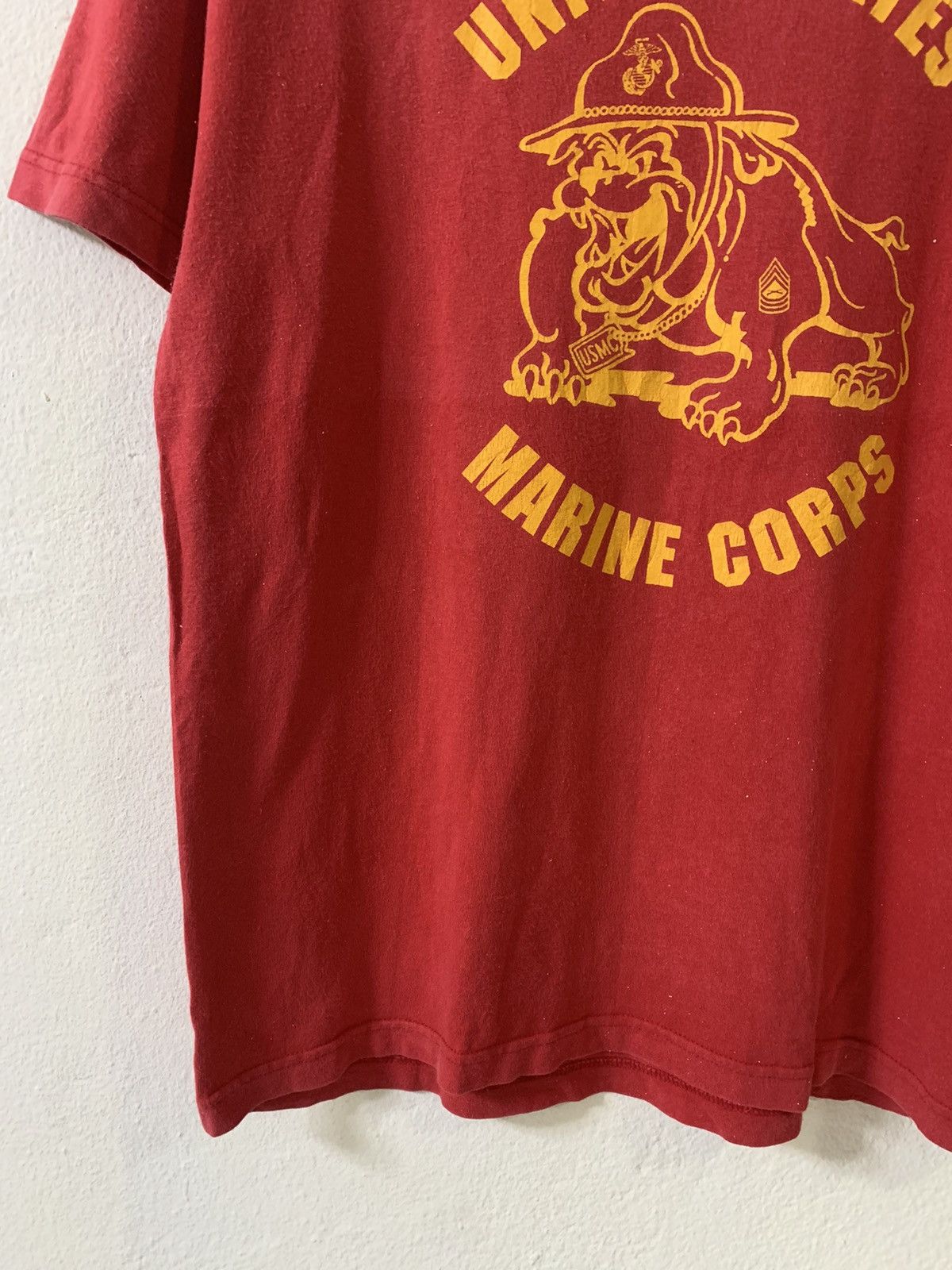 Vintage Vintage USMC United State Marine Corps Tshirt Size US M / EU 48-50 / 2 - 3 Thumbnail