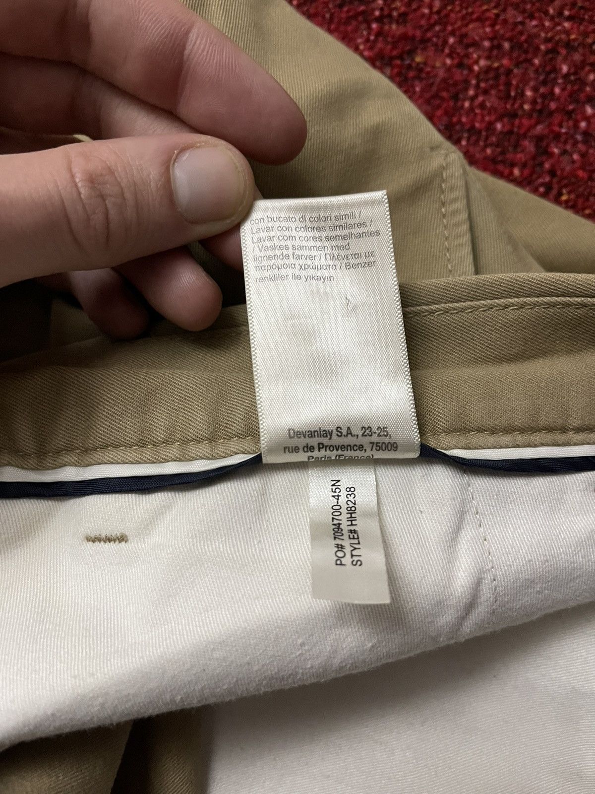 Designer × Lacoste × Vintage Lacoste 2000s vintage chinos pants Size US 38 / EU 54 - 7 Thumbnail