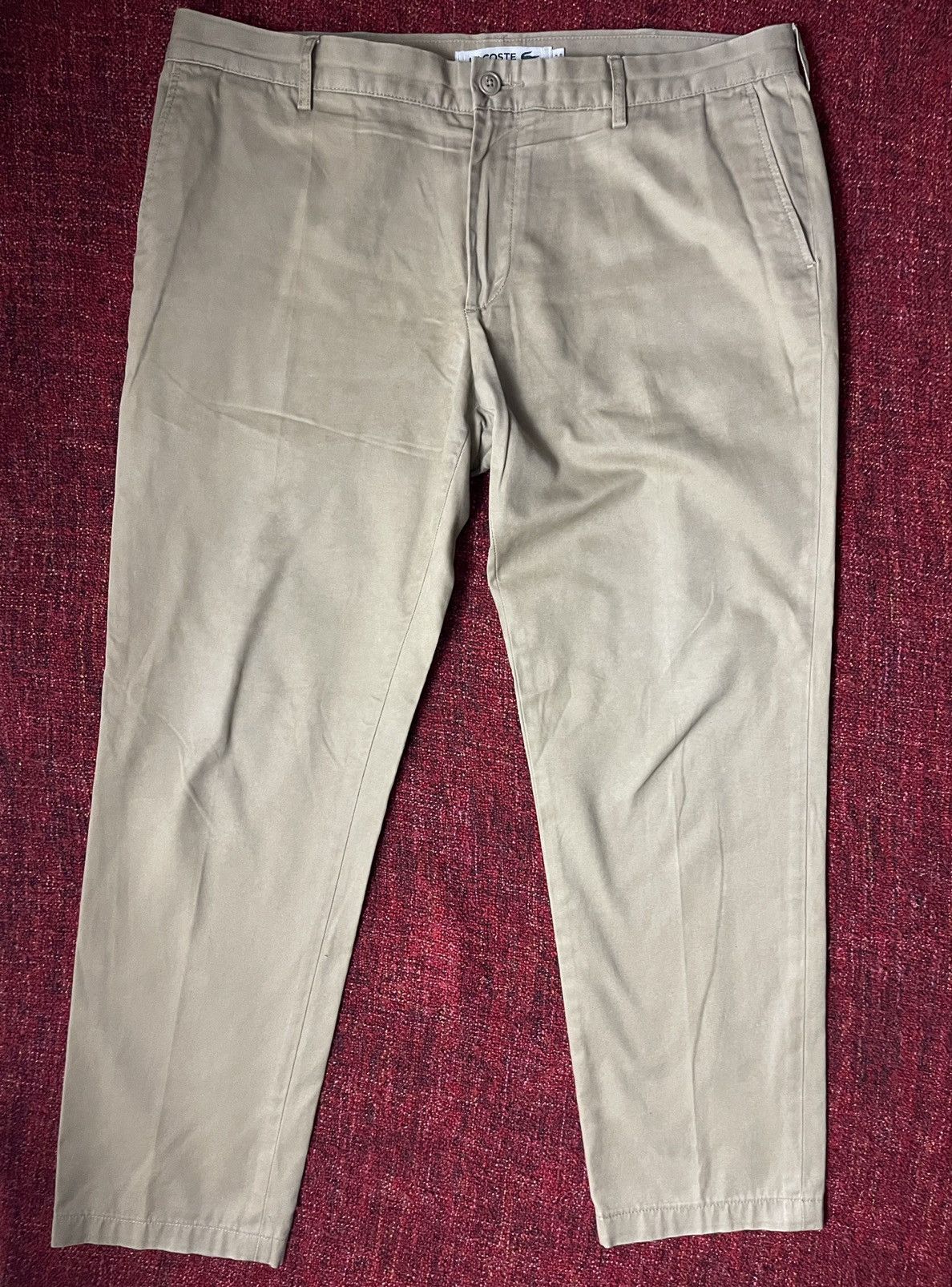 Designer × Lacoste × Vintage Lacoste 2000s vintage chinos pants Size US 38 / EU 54 - 1 Thumbnail