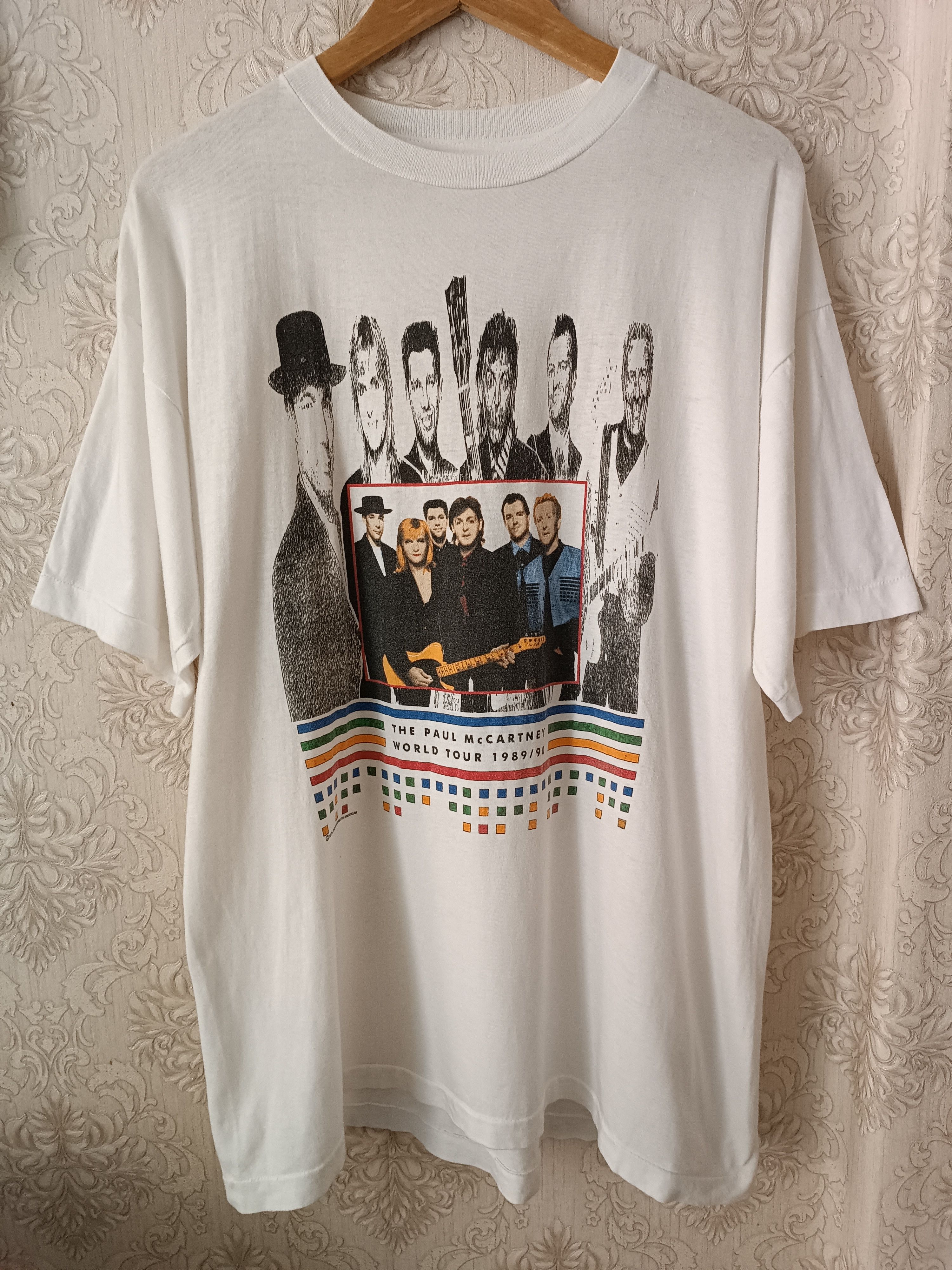 Band Tees ♦️Vintage Paul McCartney 1989 T-Shirt Size US L / EU 52-54 / 3 - 1 Thumbnail