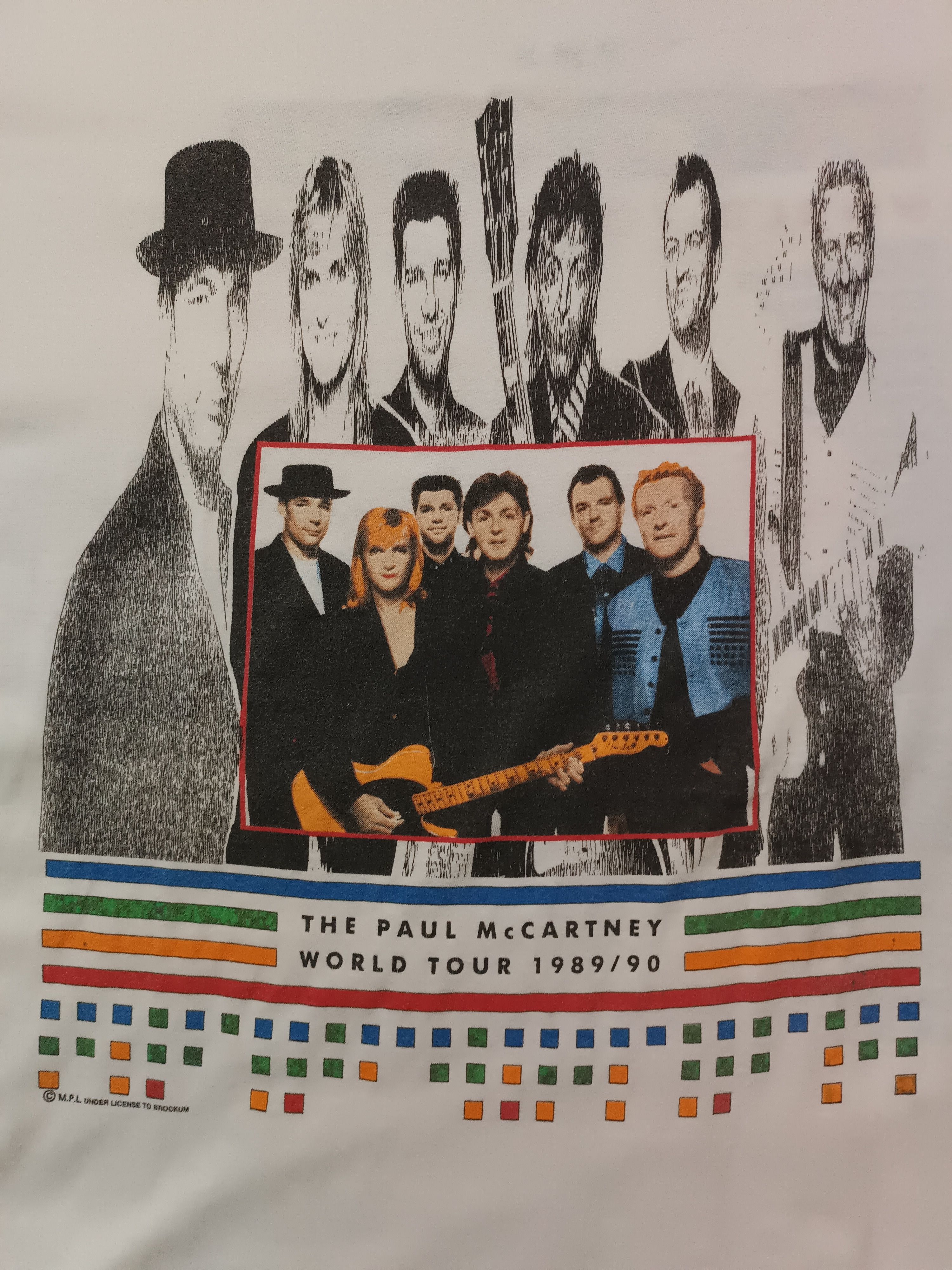 Band Tees ♦️Vintage Paul McCartney 1989 T-Shirt Size US L / EU 52-54 / 3 - 7 Thumbnail