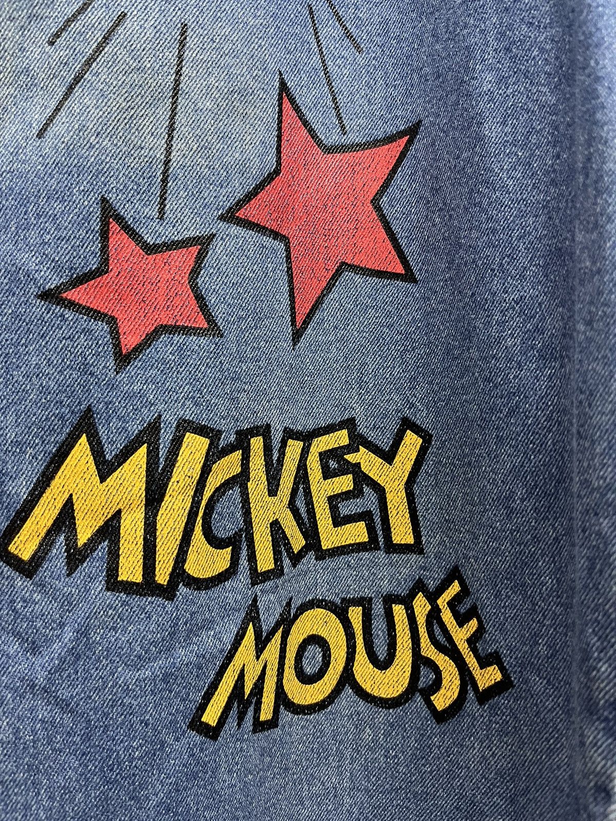 Disney 🔥🐭RARE 90’s MICKEY MOUSE By POPPINS JAPAN Denim Overall Size US 30 / EU 46 - 7 Thumbnail