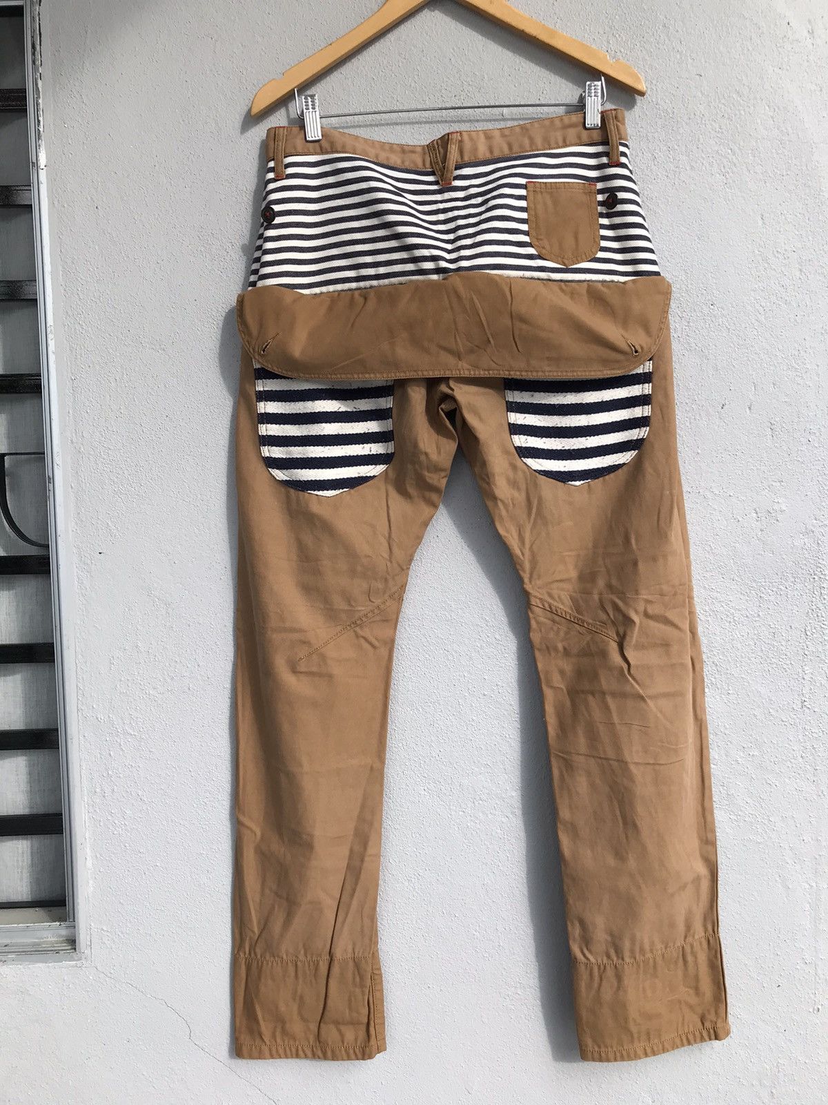Archival Japanese Brand Back Button Pants Rare