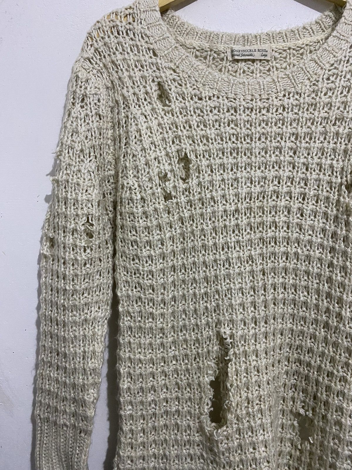 20471120 💸BINDINGOFFER💸Honeysuckle•Rose-JapanKnitted Destroyed Size US L / EU 52-54 / 3 - 4 Thumbnail