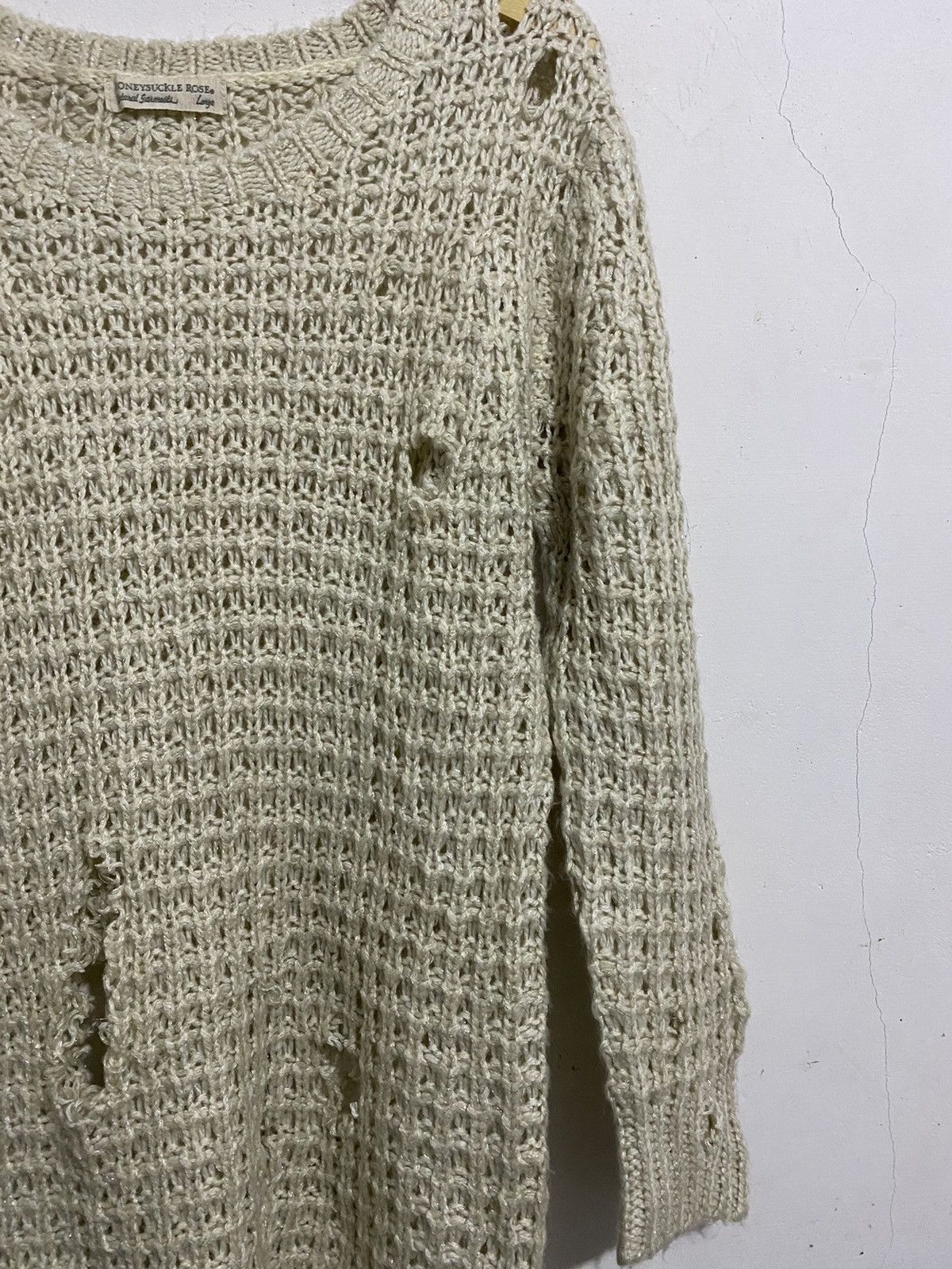 20471120 💸BINDINGOFFER💸Honeysuckle•Rose-JapanKnitted Destroyed Size US L / EU 52-54 / 3 - 5 Thumbnail