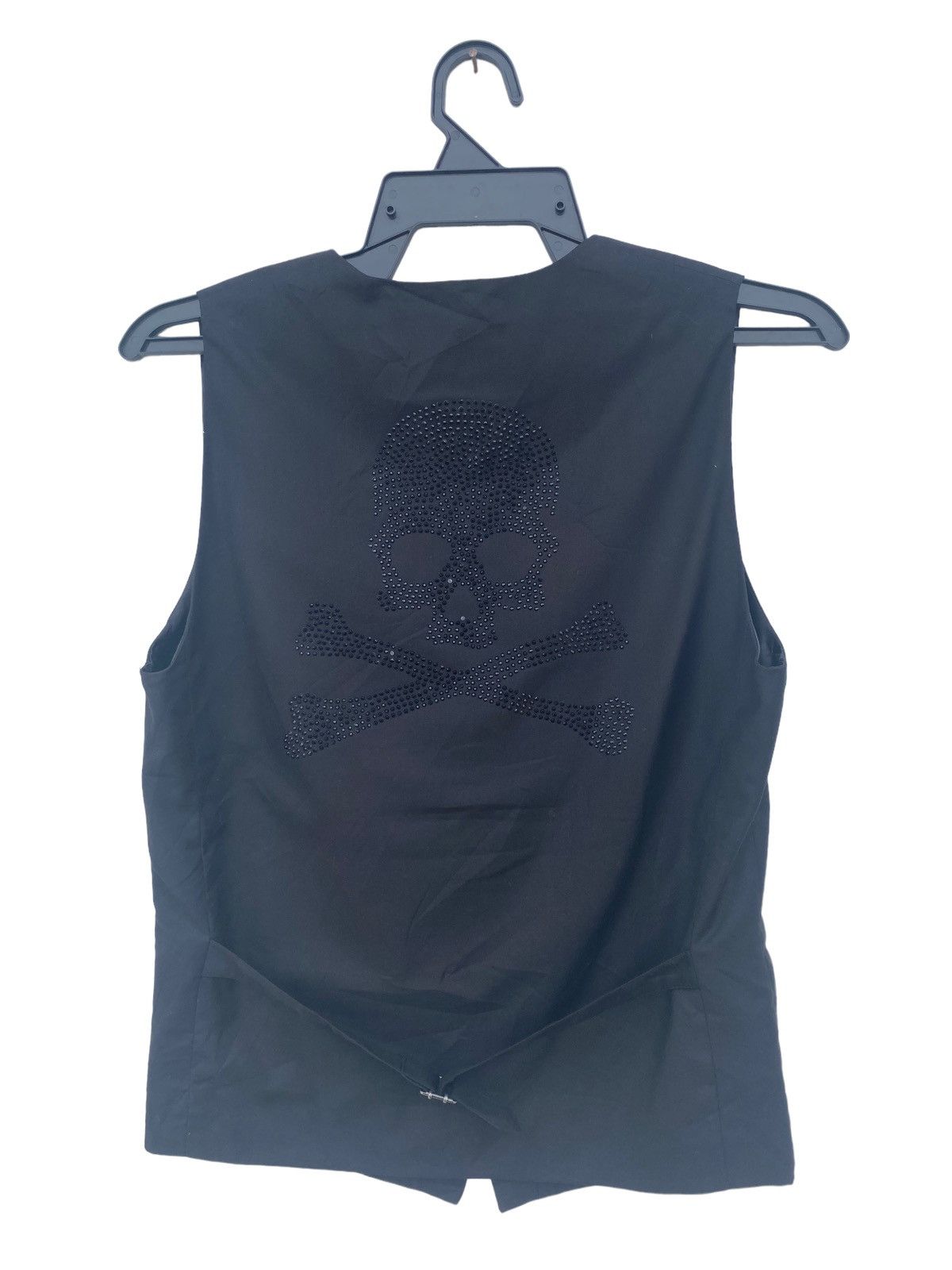 Japanese Brand Stooge & Co Skull Design Vest Size US S / EU 44-46 / 1 - 1 Thumbnail