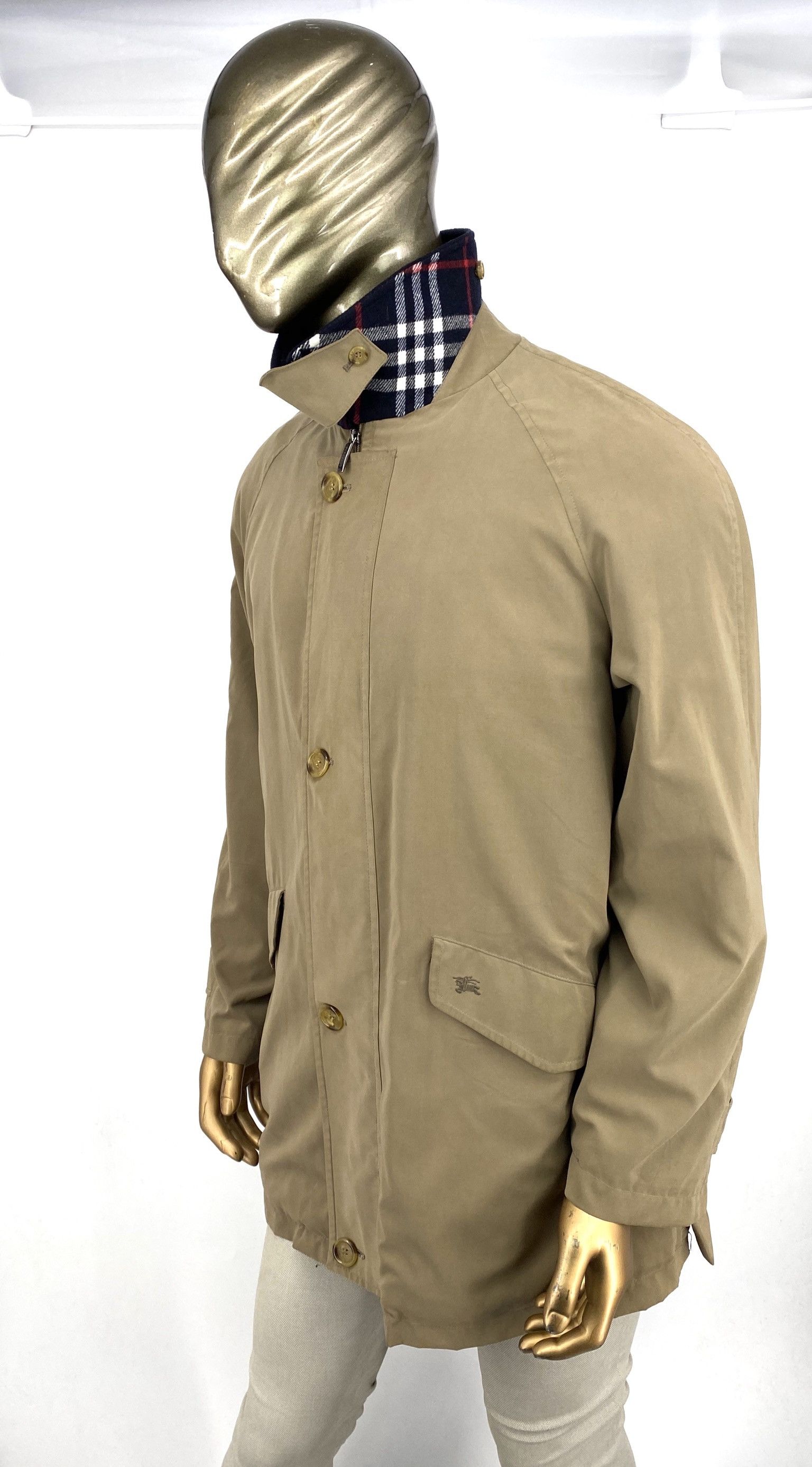Burberry 🔥 vintage Parka Burberry london beige novacheck L Size US L / EU 52-54 / 3 - 1 Thumbnail