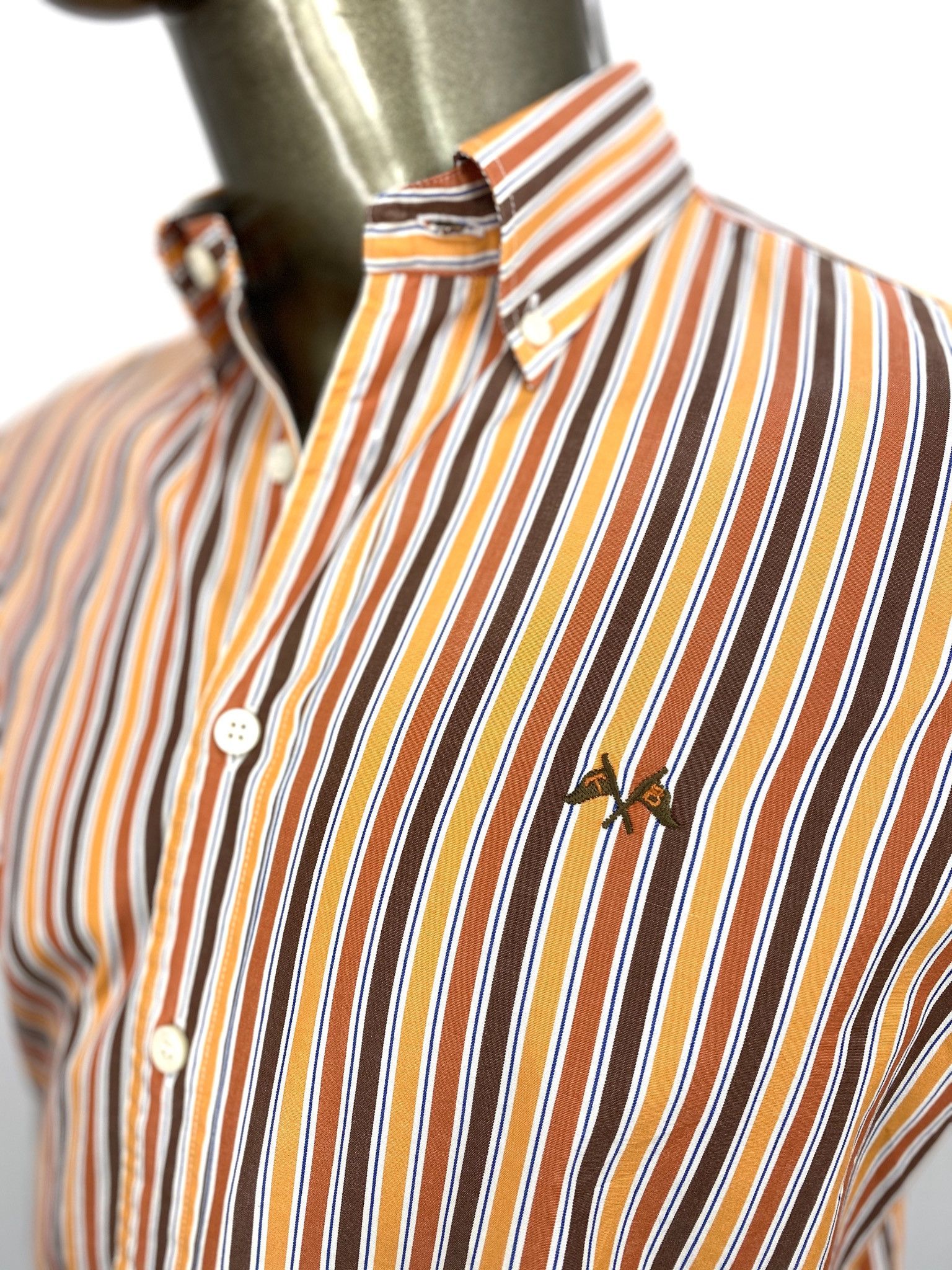 Burberry 🔥 Tb Burberry striped shirt M size multicolored Size US M / EU 48-50 / 2 - 7 Thumbnail