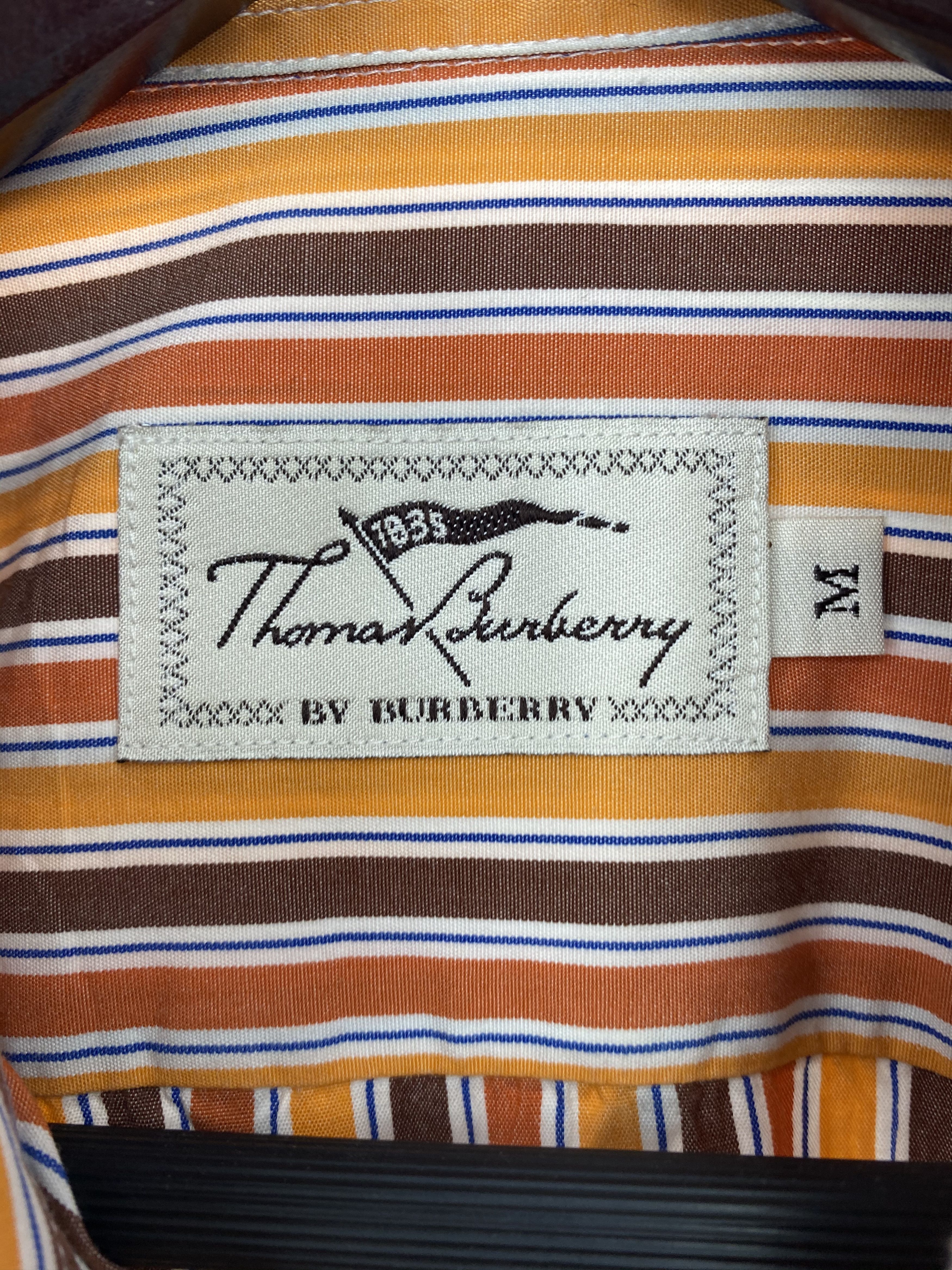 Burberry 🔥 Tb Burberry striped shirt M size multicolored Size US M / EU 48-50 / 2 - 5 Thumbnail