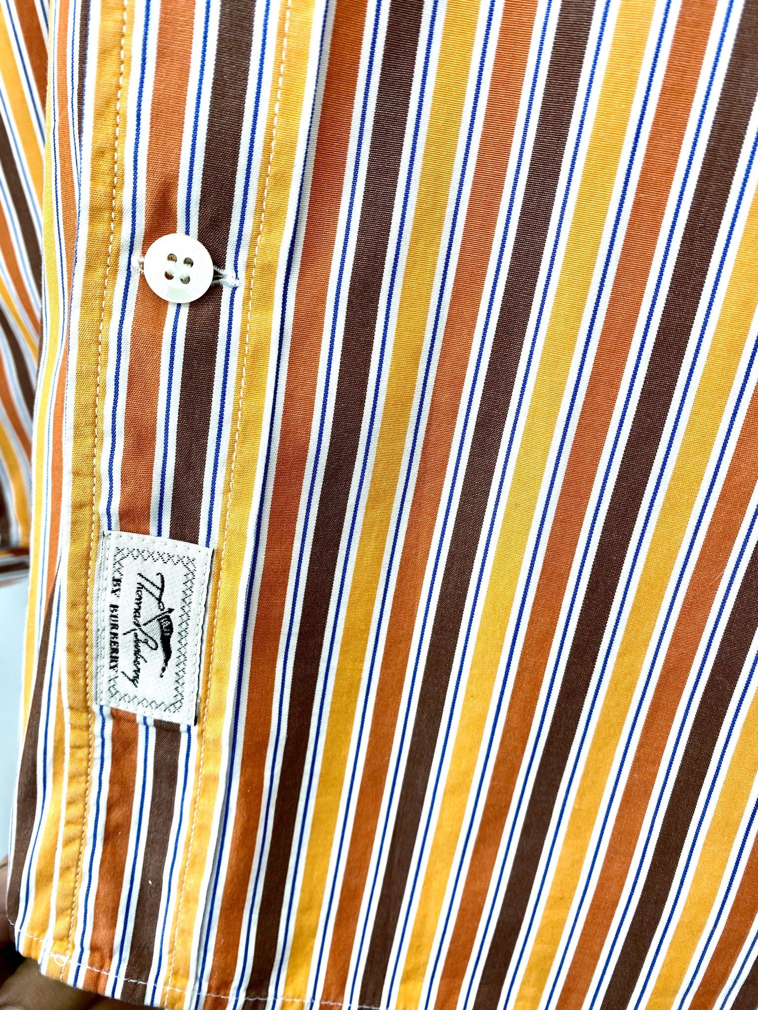 Burberry 🔥 Tb Burberry striped shirt M size multicolored Size US M / EU 48-50 / 2 - 6 Thumbnail