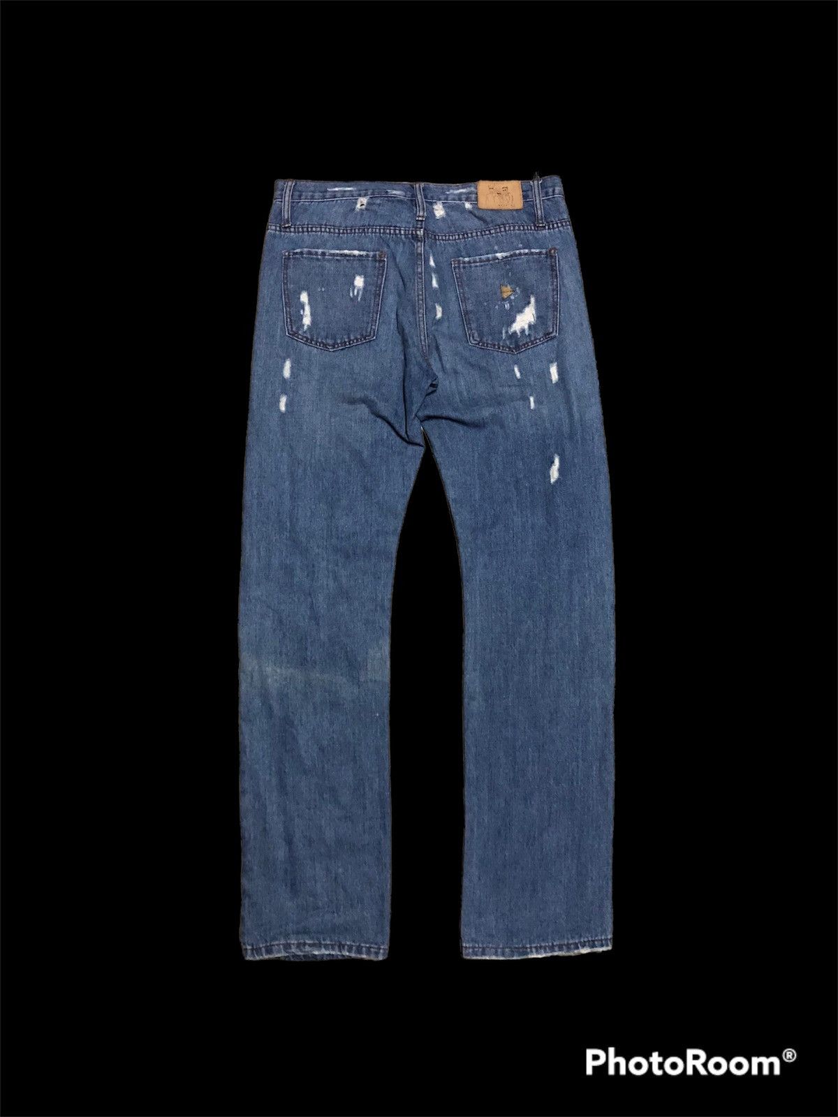Other RIPPED⚡️⚡️STUDDED PLAY ME DISTRESSED DENIM Size US 34 / EU 50 - 2 Thumbnail