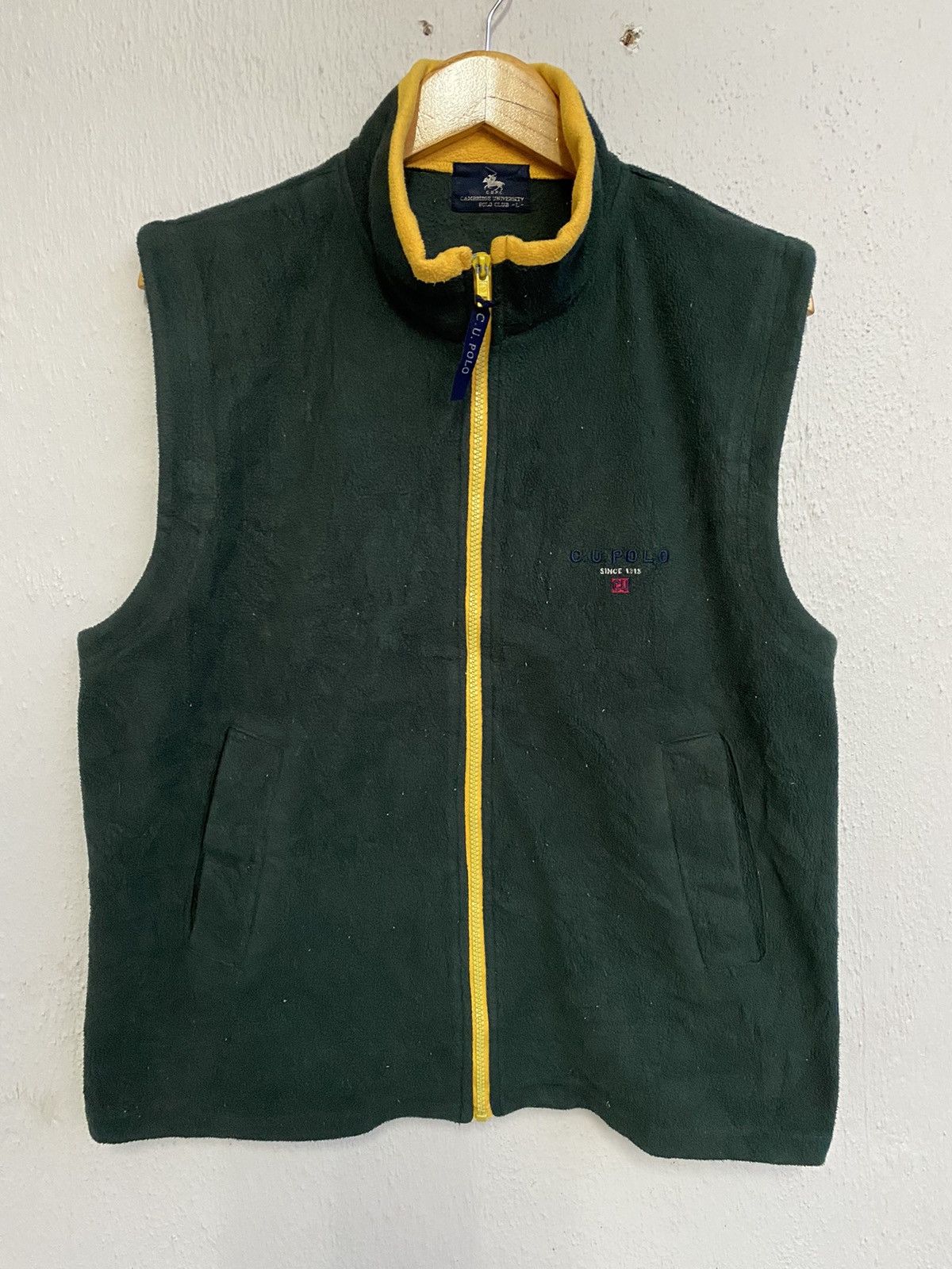 Polo Ralph Lauren × Vintage Polo Sport Ralph Lauren Green Vest Size US L / EU 52-54 / 3 - 1 Thumbnail