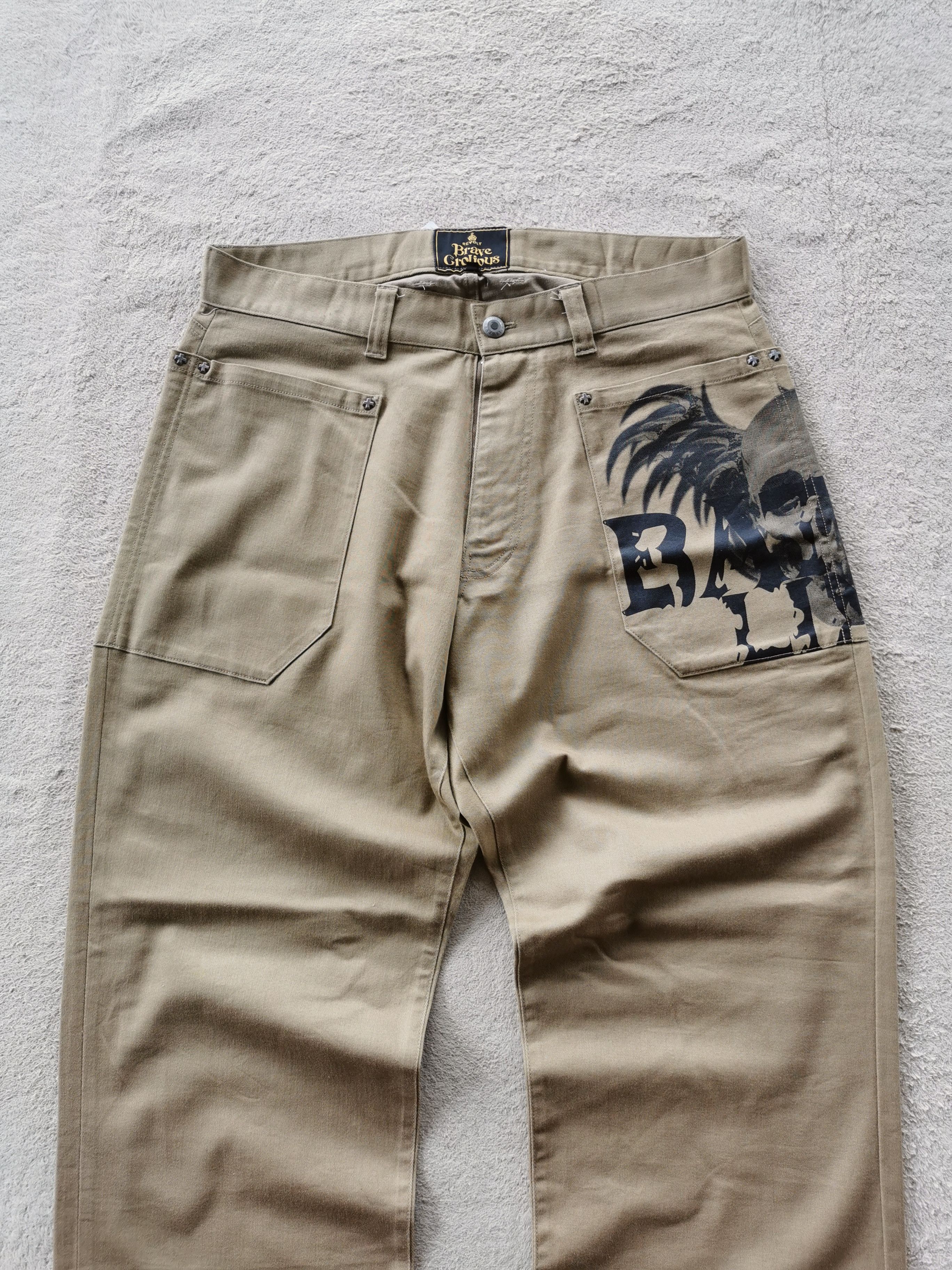 Anime Revolt Brave Grolious Japan Monkey Pants Size US 34 / EU 50 - 3 Thumbnail